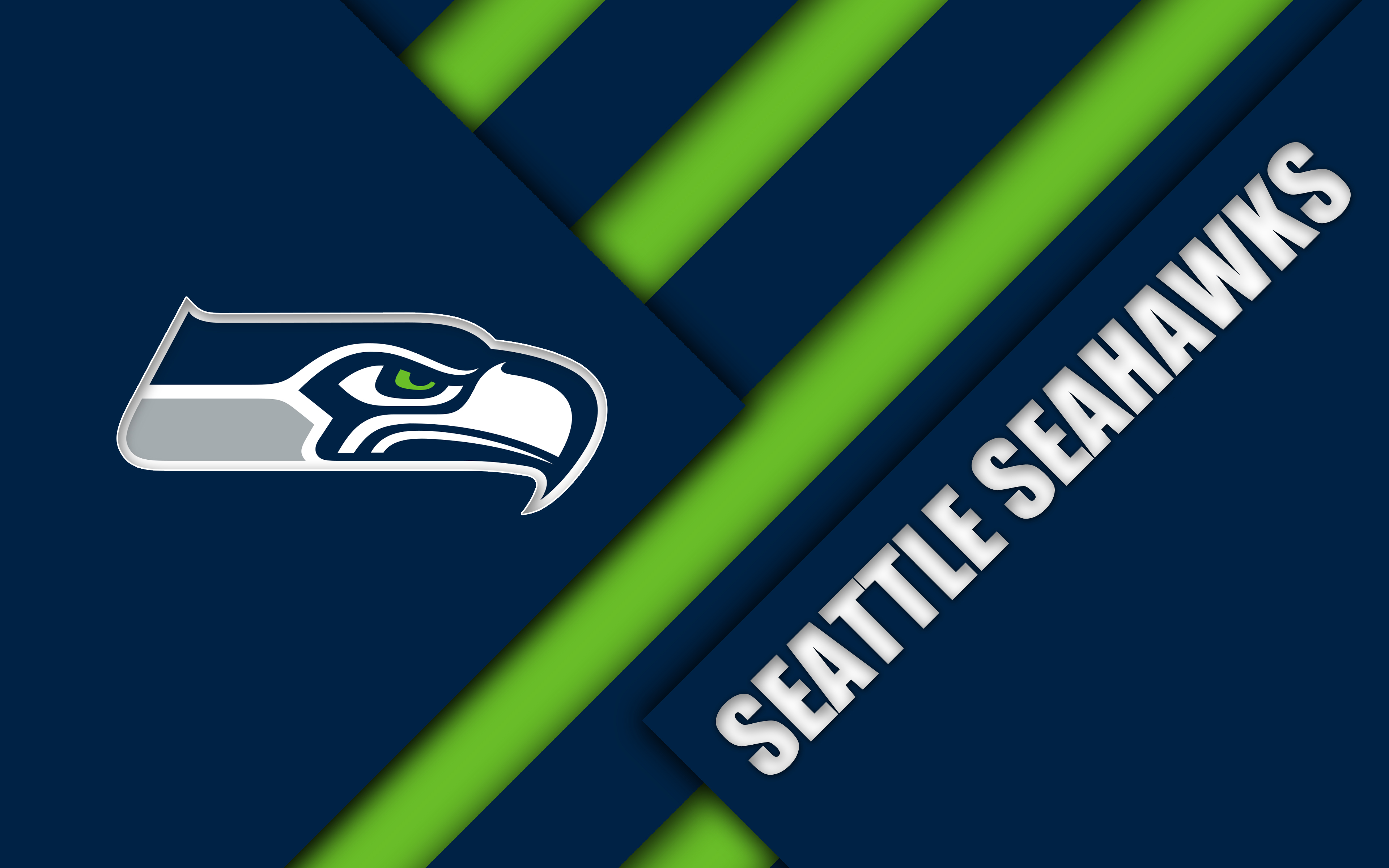 Téléchargez des papiers peints mobile Logo, Des Sports, Emblème, Football, Seattle Seahawks, Nfl gratuitement.