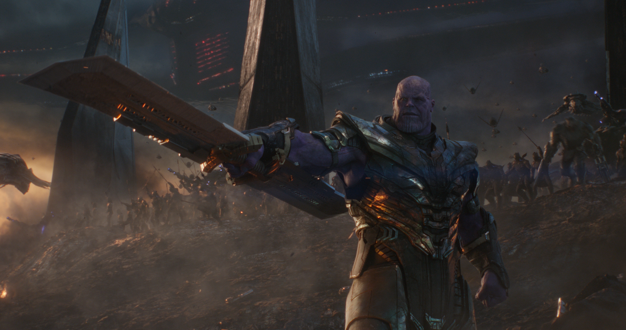 Handy-Wallpaper Filme, Thanos, Avengers: Endgame kostenlos herunterladen.