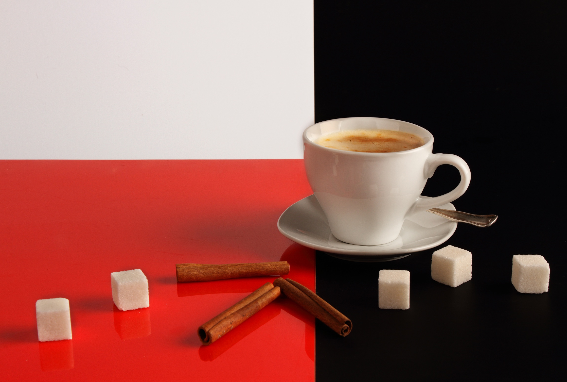 Download mobile wallpaper Food, Coffee, Still Life, Cinnamon, Cup, Drink, Sugar for free.