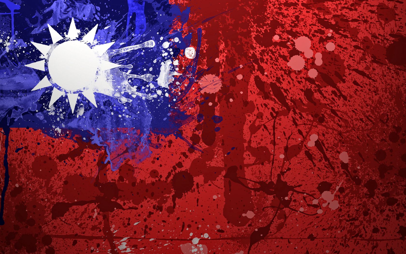 china, textures, stains, background, texture, paint, spots, flag