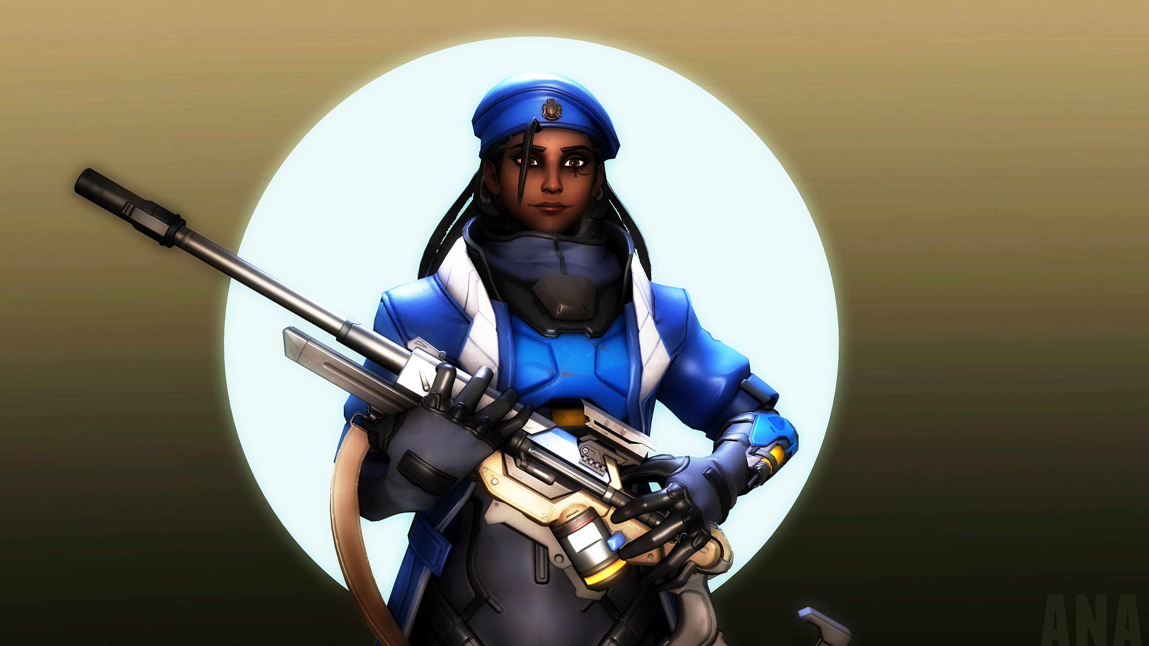 Download mobile wallpaper Overwatch, Video Game, Ana (Overwatch) for free.