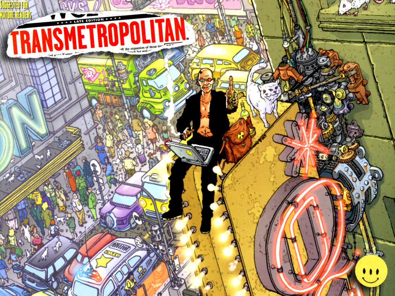 Free download wallpaper Transmetropolitan, Comics on your PC desktop