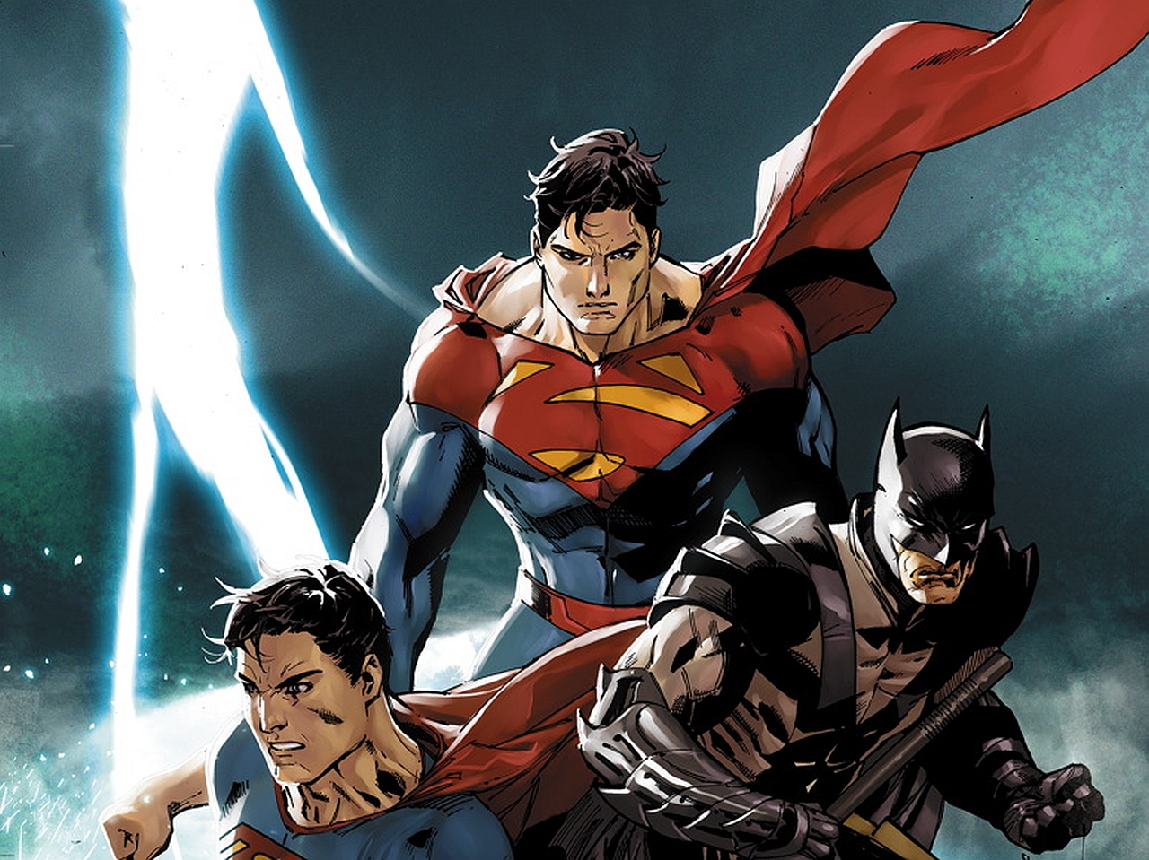 Free download wallpaper Batman, Superman, Comics on your PC desktop