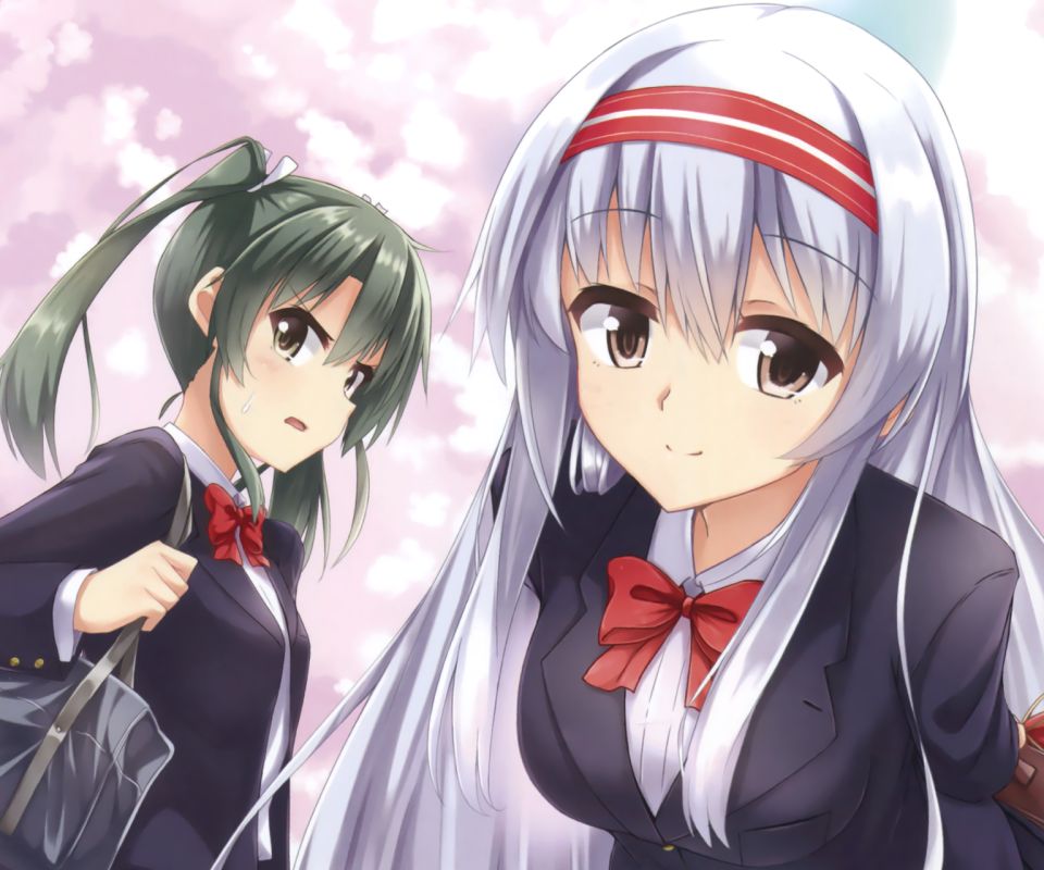Free download wallpaper Anime, Kantai Collection, Shoukaku (Kancolle), Zuikaku (Kancolle) on your PC desktop