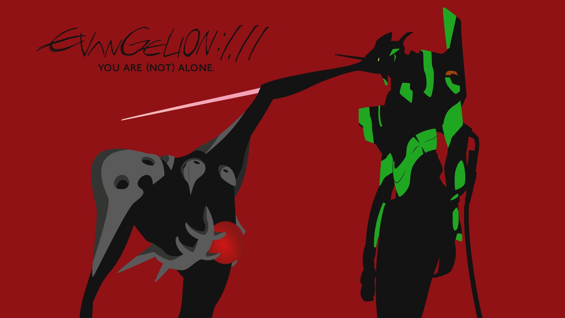 Download mobile wallpaper Anime, Evangelion, Evangelion: 1 0 You Are (Not) Alone for free.