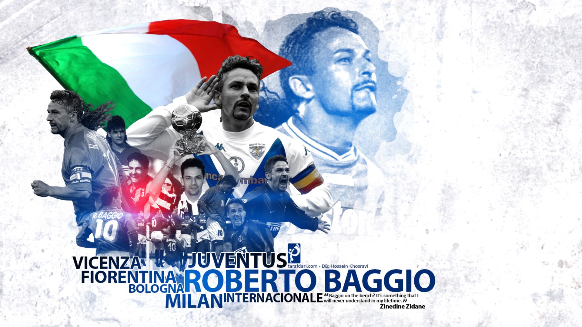 Download mobile wallpaper Sports, Soccer, Italian, Roberto Baggio for free.
