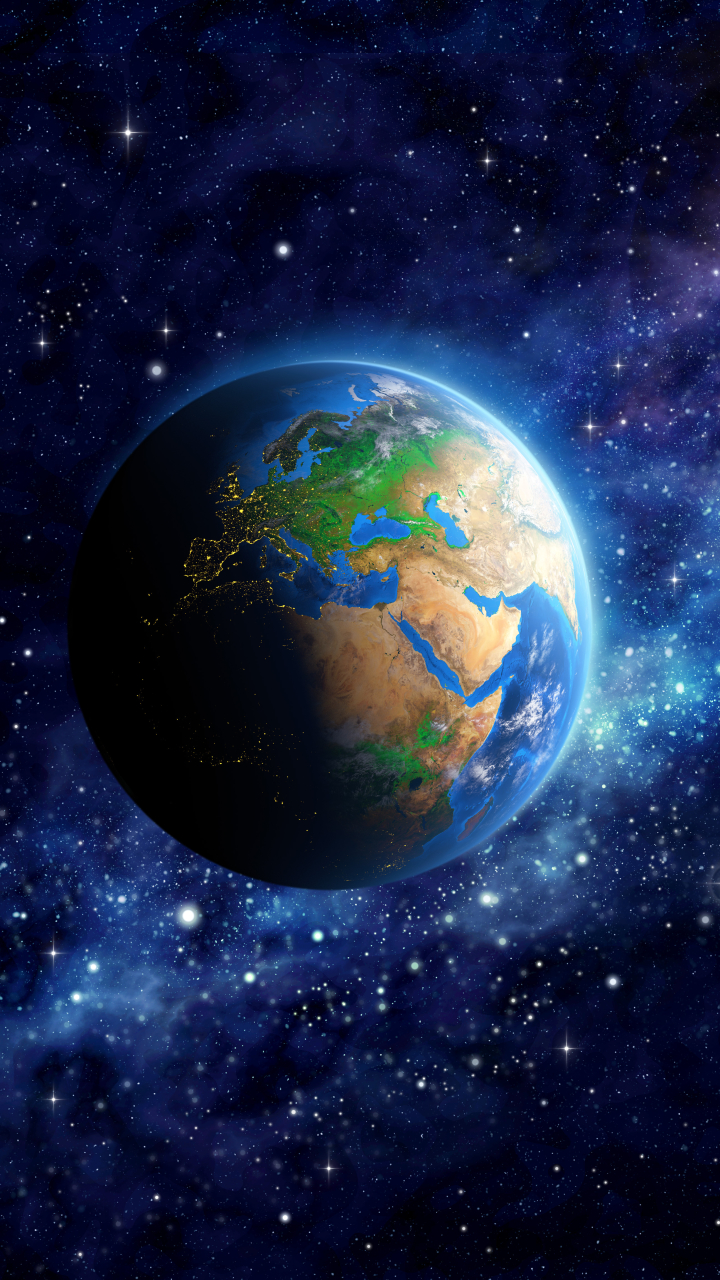 Download mobile wallpaper Earth, From Space for free.