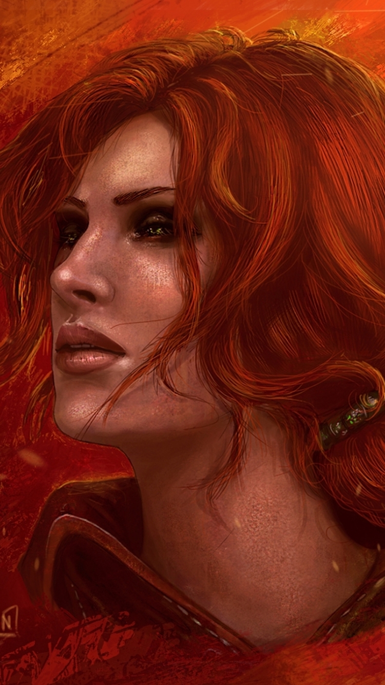 Download mobile wallpaper Video Game, The Witcher, Triss Merigold, The Witcher 3: Wild Hunt for free.