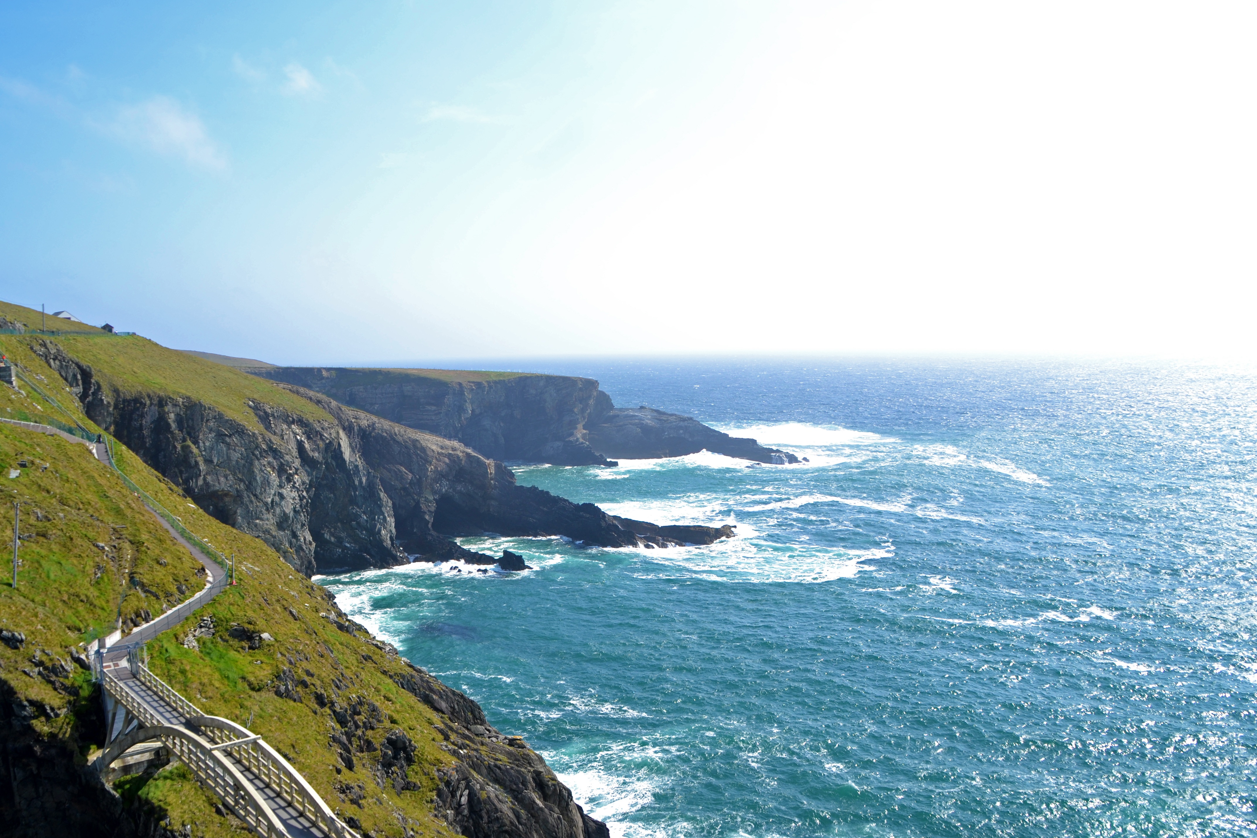 93497 скачать обои ирландия, природа, пляж, побережье - заставки и картинки бесплатно
