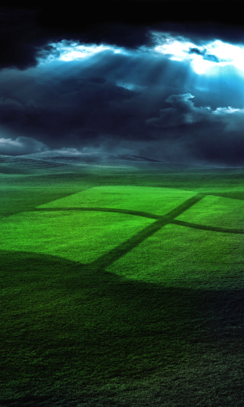 Download mobile wallpaper Windows, Field, Sunlight, Technology for free.