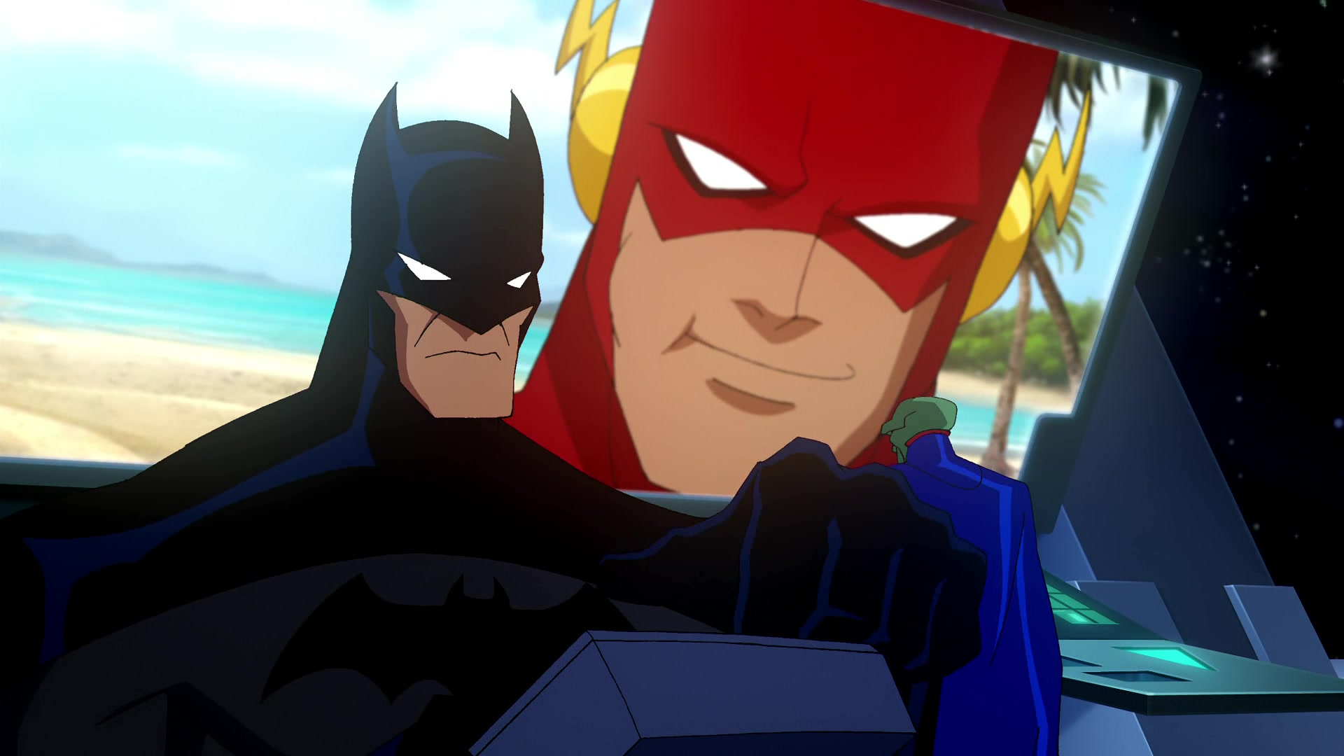 movie, justice league: crisis on two earths, batman, flash, martian manhunter, wally west