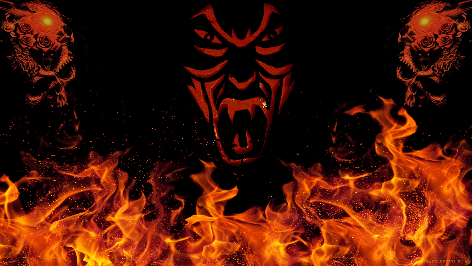 Free download wallpaper Dark, Demon on your PC desktop