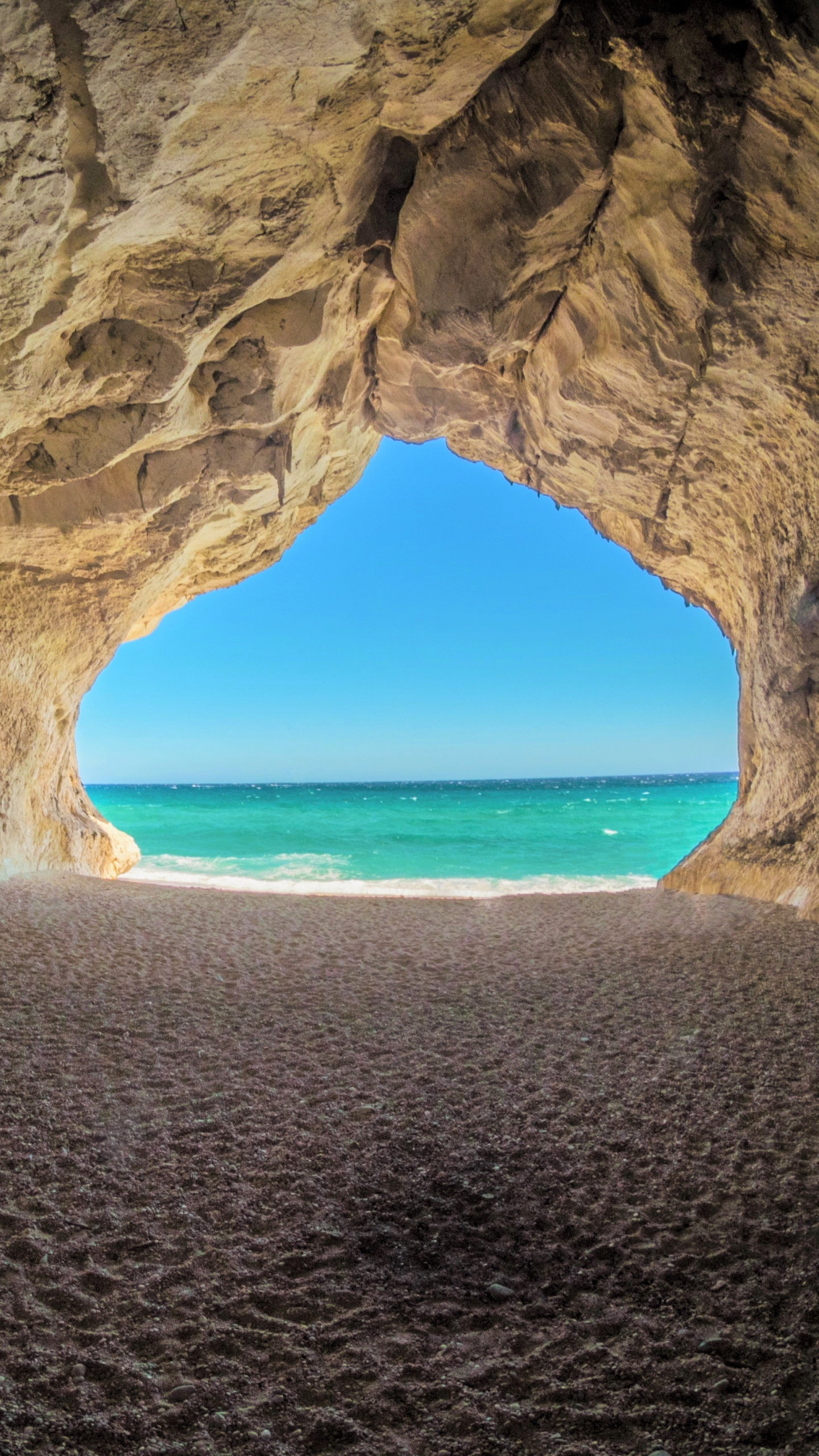 Descarga gratis la imagen Mar, Cuevas, Horizonte, Océano, Cueva, Tierra/naturaleza en el escritorio de tu PC