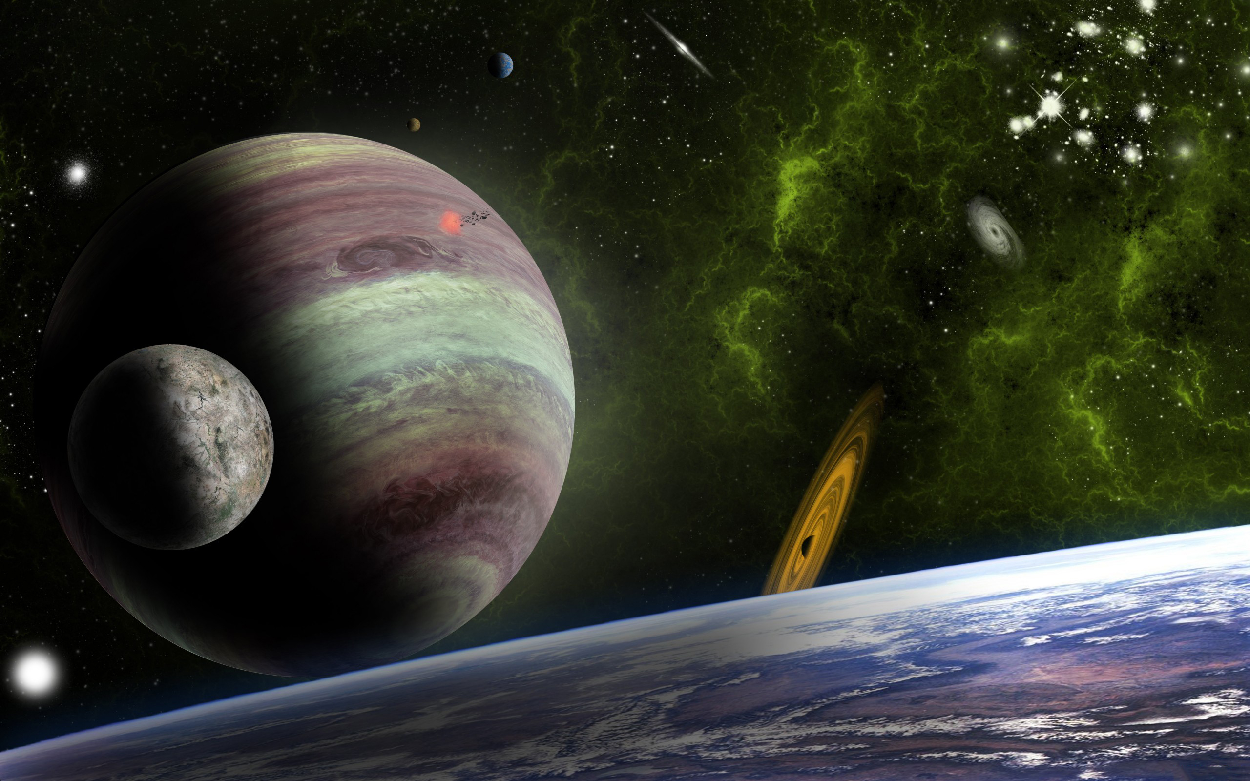 Téléchargez des papiers peints mobile Planètes, Science Fiction gratuitement.