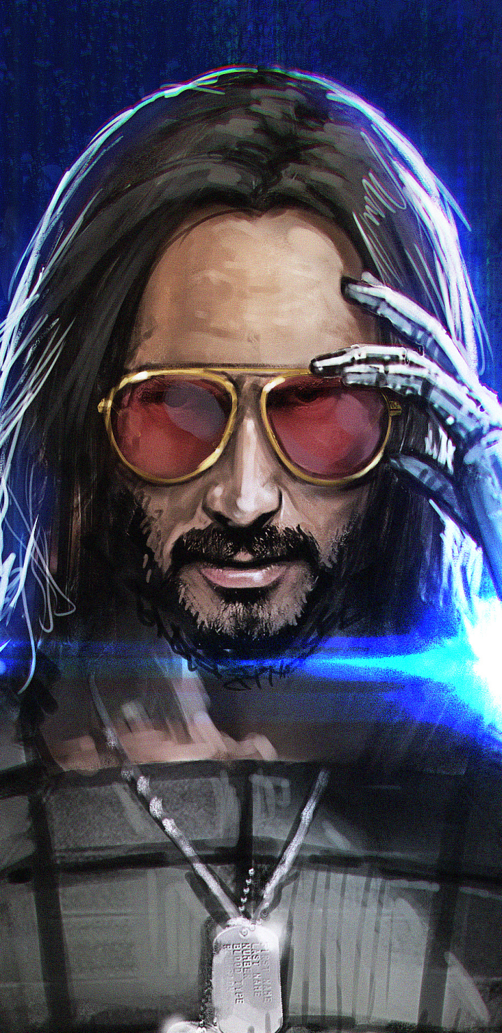 Handy-Wallpaper Keanu Reeves, Computerspiele, Cyberpunk 2077 kostenlos herunterladen.