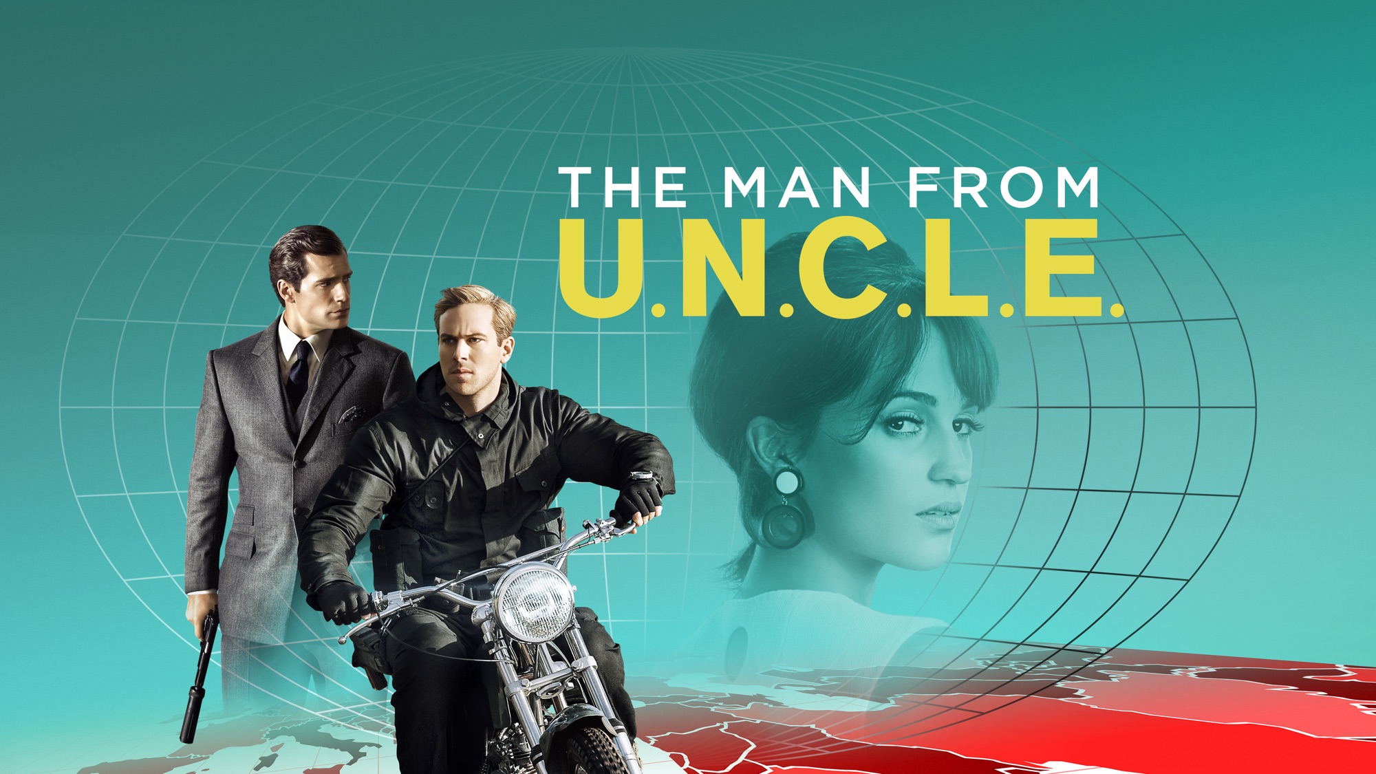 Free download wallpaper Movie, Henry Cavill, Armie Hammer, The Man From U N C L E, Alicia Vikander on your PC desktop
