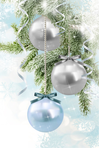 Download mobile wallpaper Christmas, Holiday, Christmas Ornaments for free.