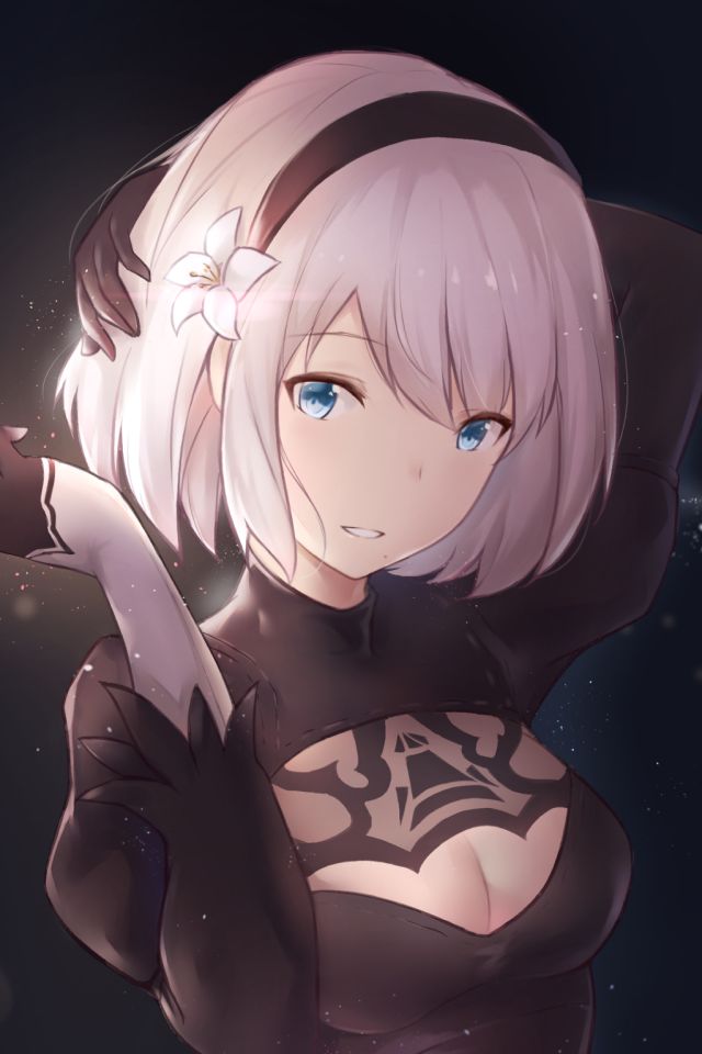 Handy-Wallpaper Computerspiele, Yorha Nr 2 Typ B, Nier: Automata kostenlos herunterladen.