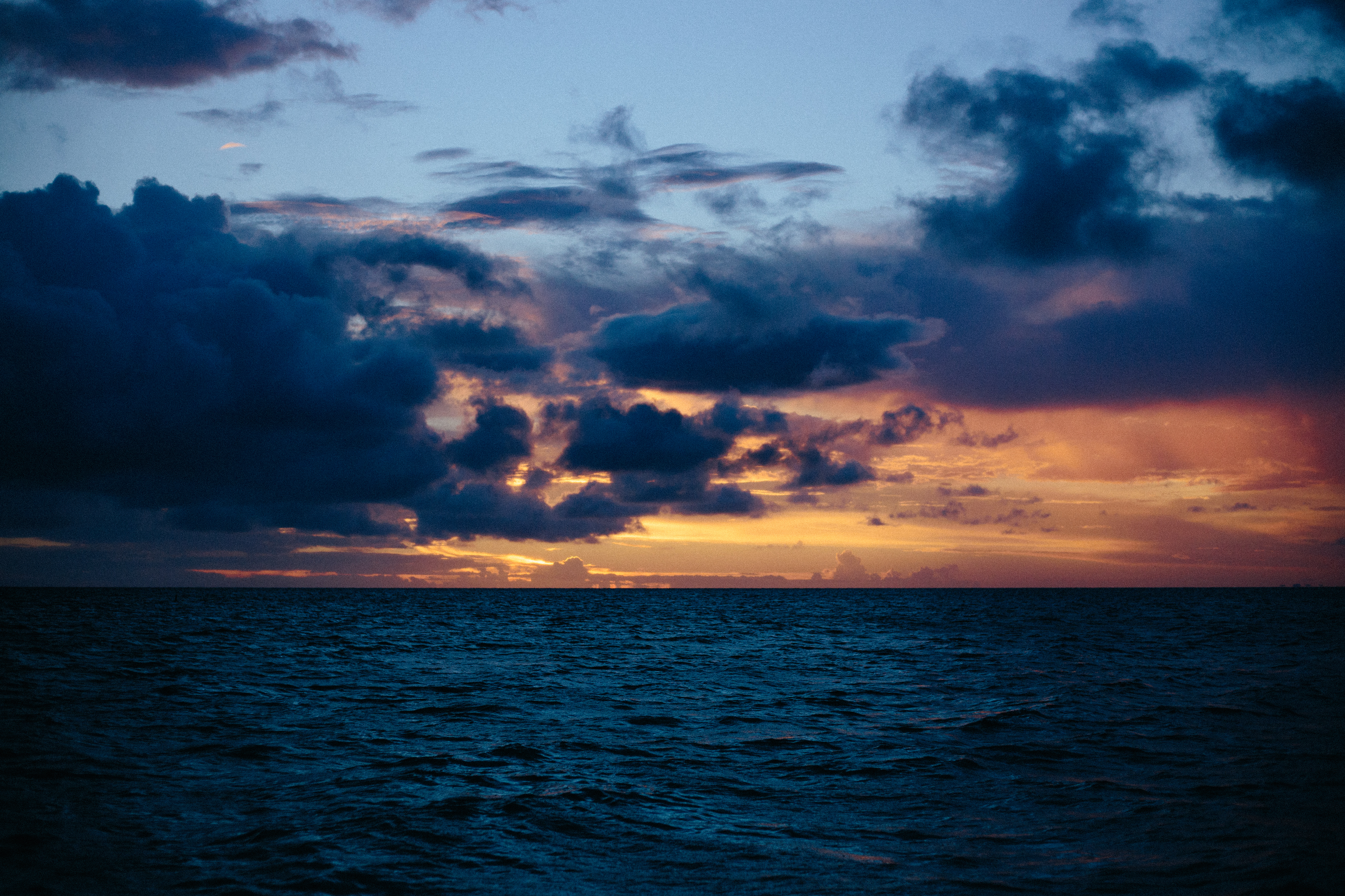 Baixe gratuitamente a imagem Natureza, Mar, Horizonte, Nuvens na área de trabalho do seu PC