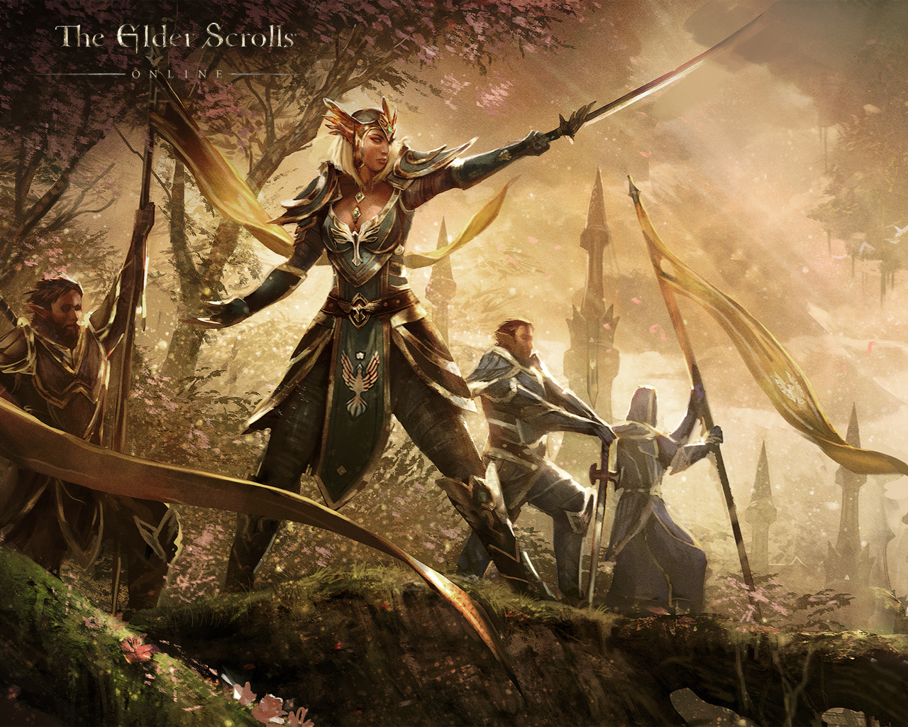 Laden Sie das Computerspiele, The Elder Scrolls Online-Bild kostenlos auf Ihren PC-Desktop herunter