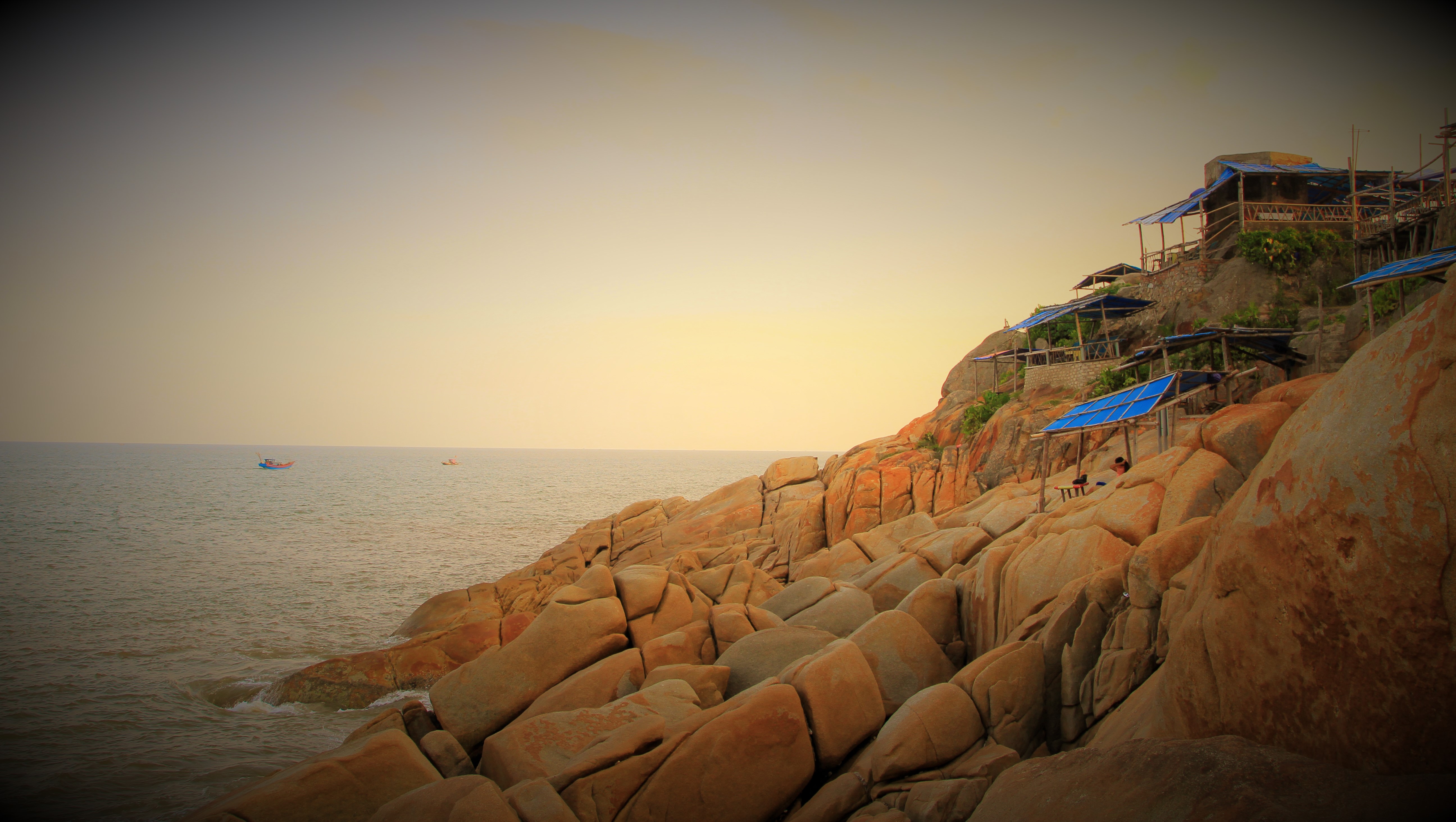 Descarga gratuita de fondo de pantalla para móvil de Mar, Horizonte, Costa, Océano, Fotografía.