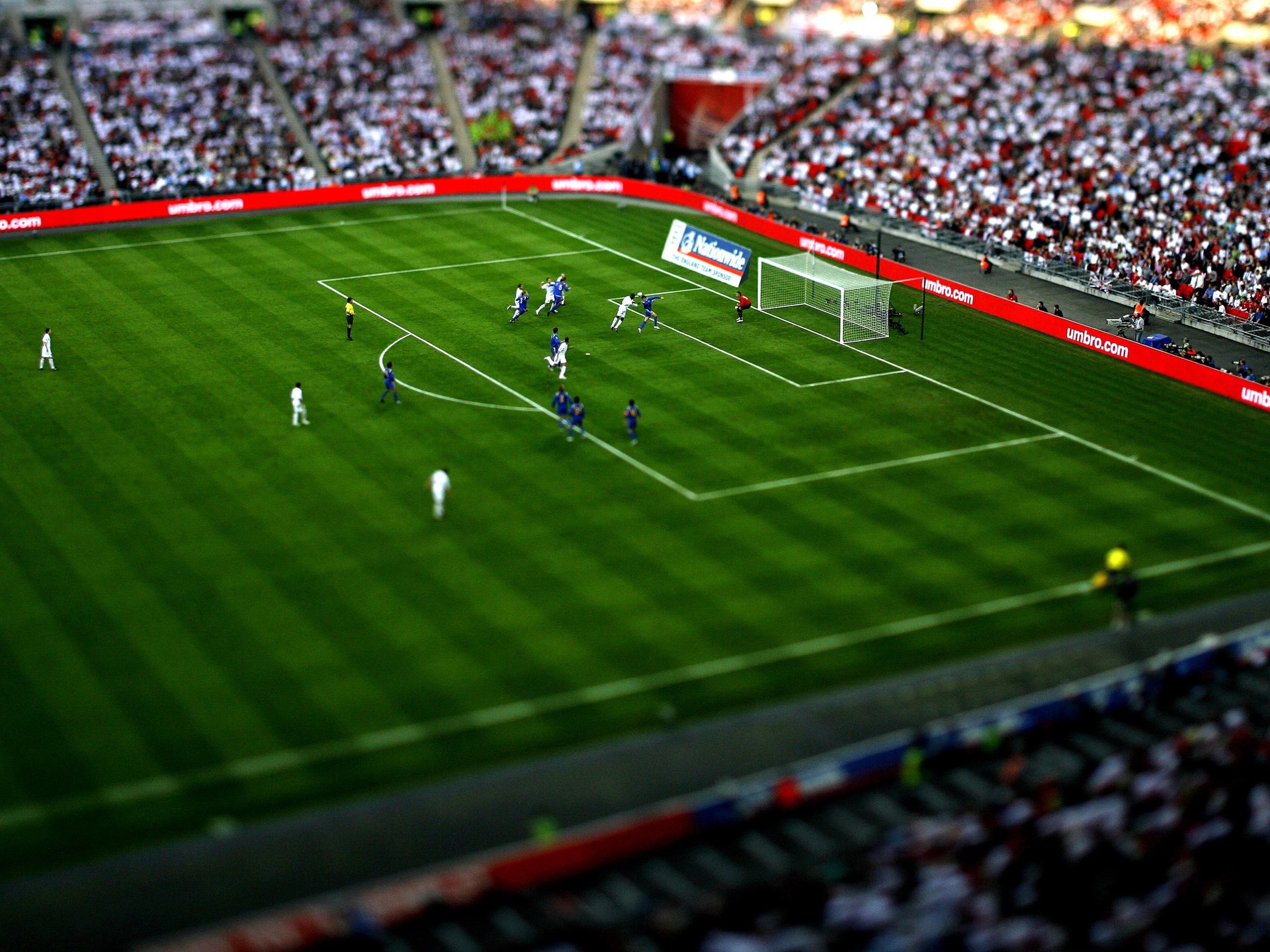 Téléchargez des papiers peints mobile Objectif À Décentrement, Des Sports, Football gratuitement.