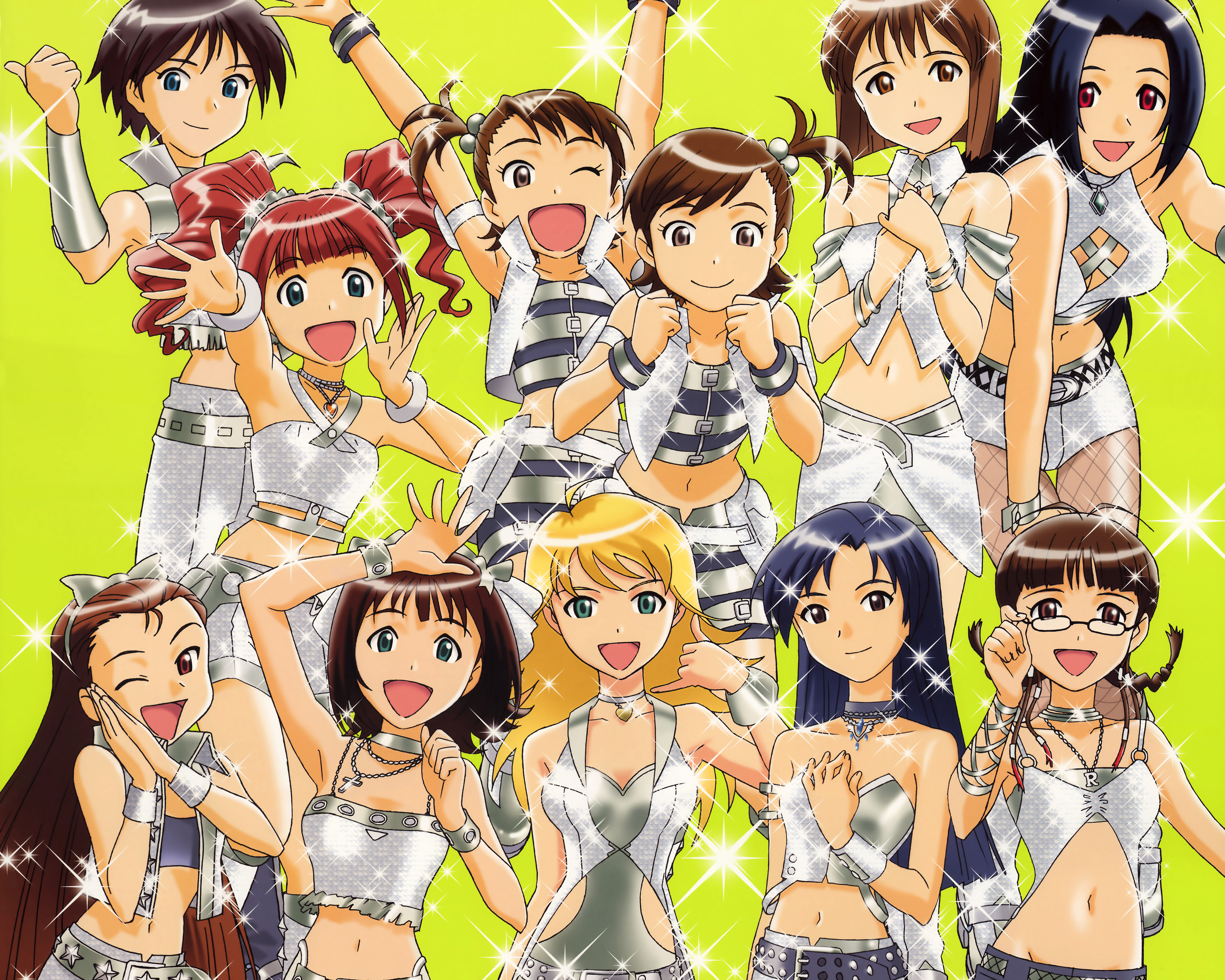 Free download wallpaper Anime, The Idolm@ster on your PC desktop