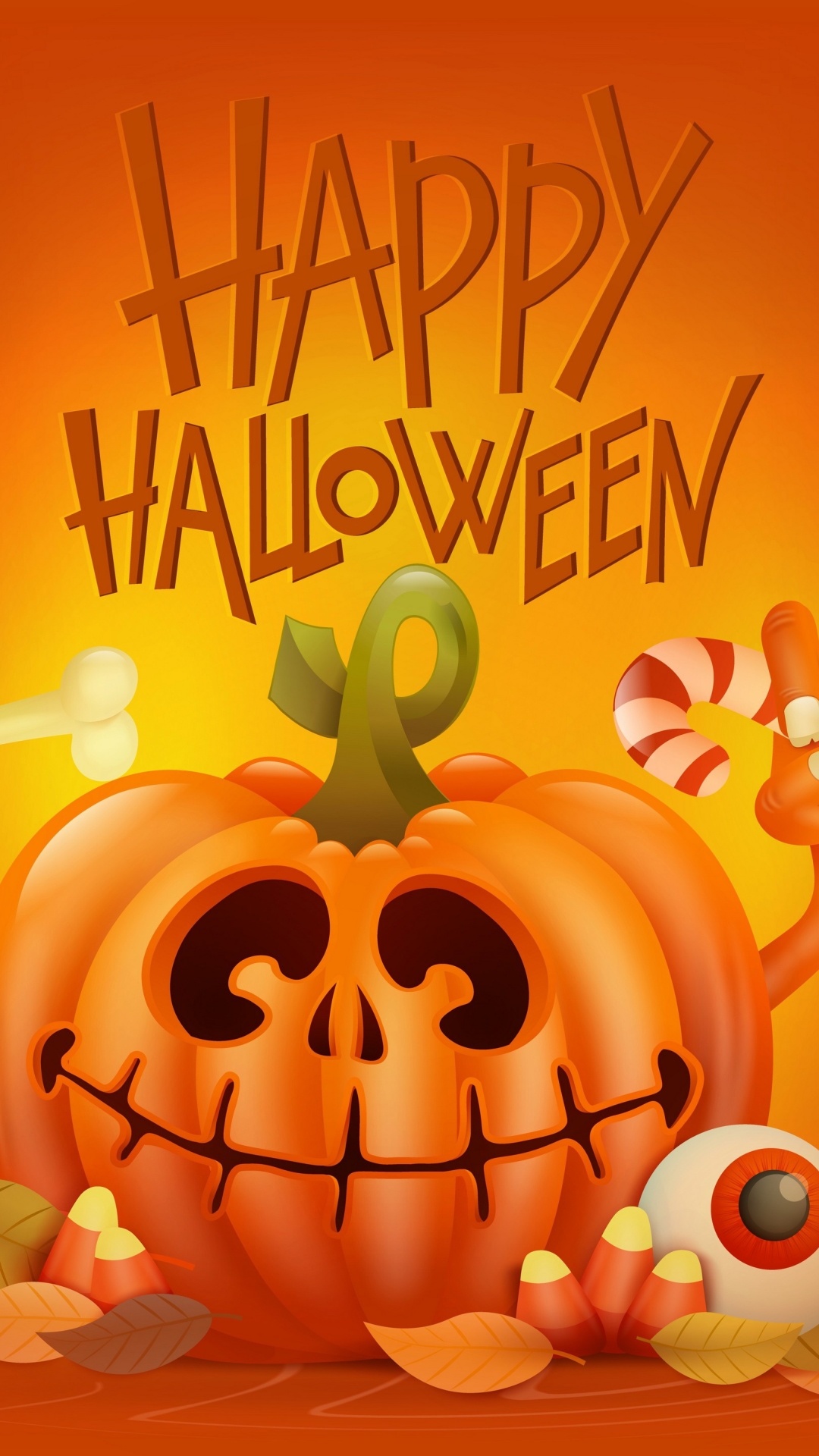 Handy-Wallpaper Feiertage, Halloween, Jack O' Laterne, Fröhliches Halloween, Kürbislaterne kostenlos herunterladen.