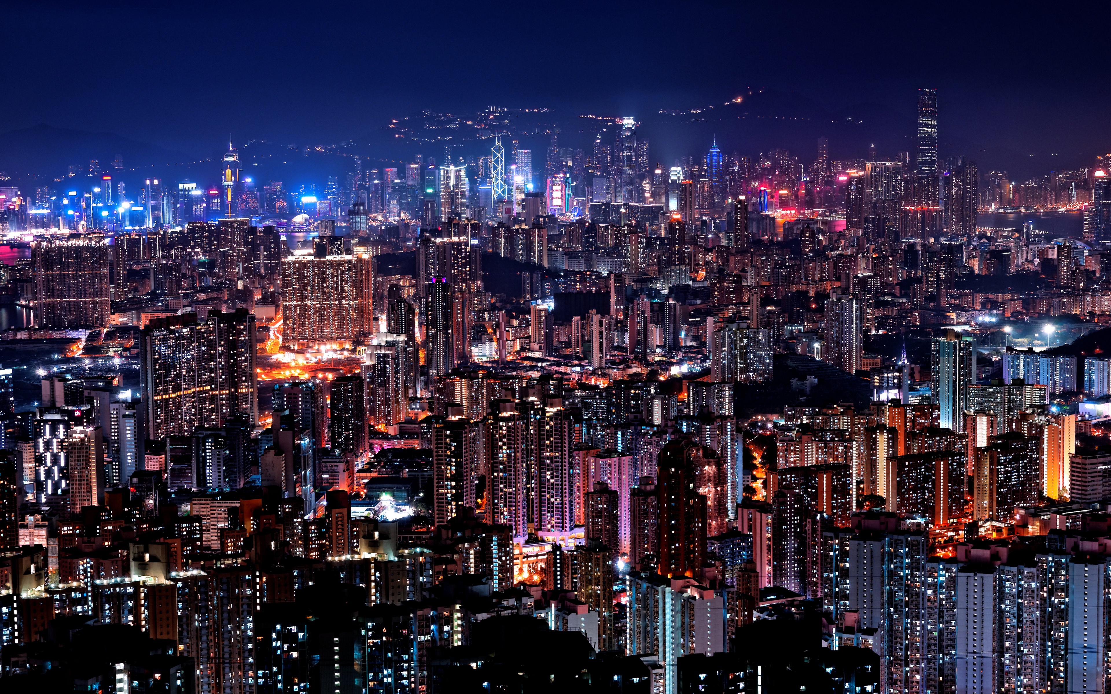 Free download wallpaper Cities, Hong Kong, Man Made on your PC desktop