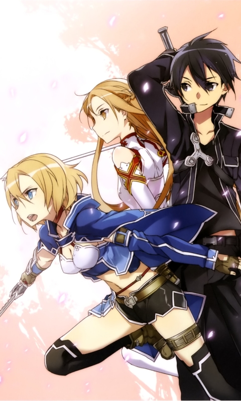 Descarga gratuita de fondo de pantalla para móvil de Sword Art Online, Animado, Asuna Yuuki, Kirito (Arte De Espada En Línea), Philia (Arte De Espada En Línea).