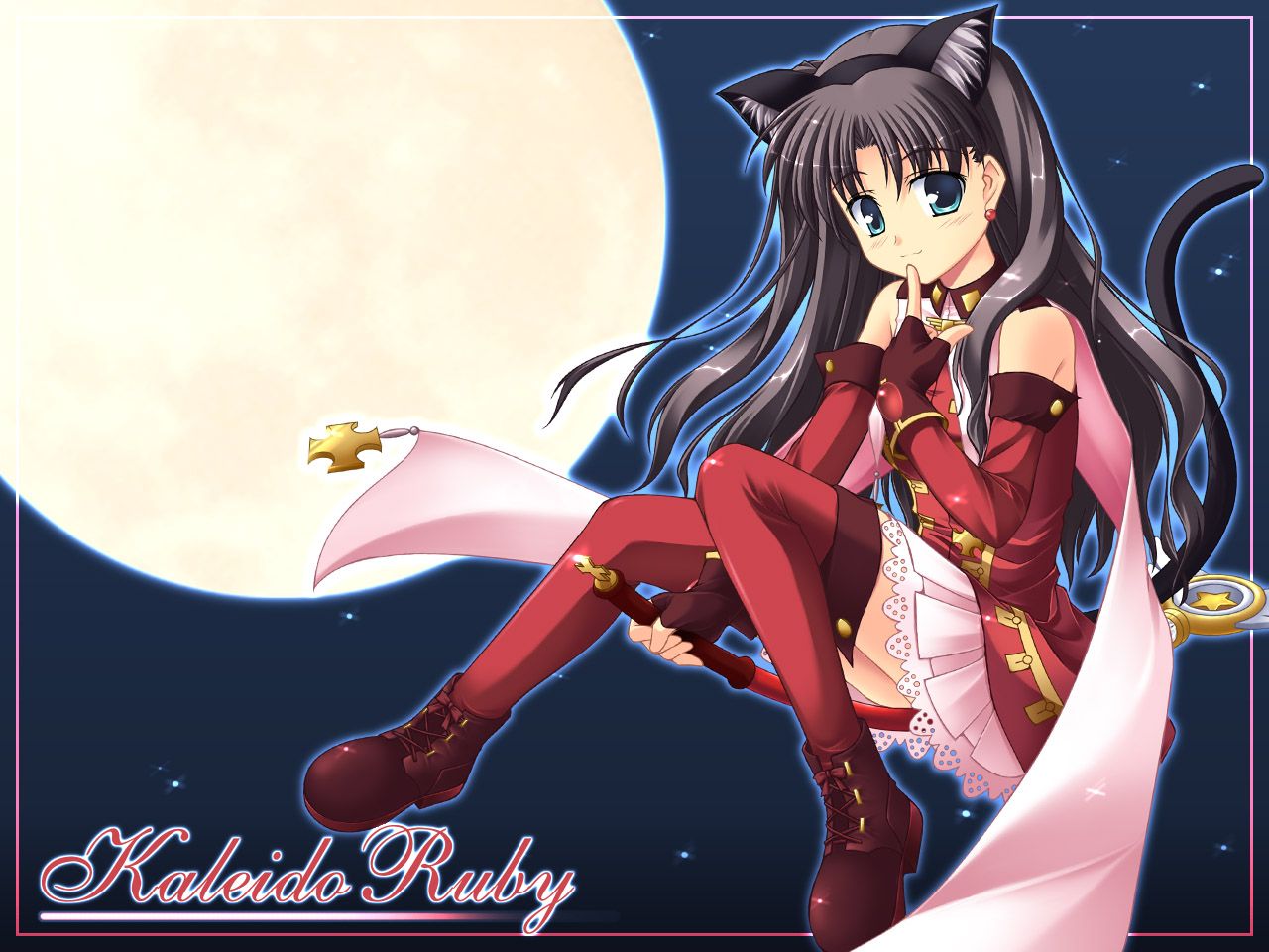 Handy-Wallpaper Animes, Fate/stay Night, Rin Tohsaka kostenlos herunterladen.