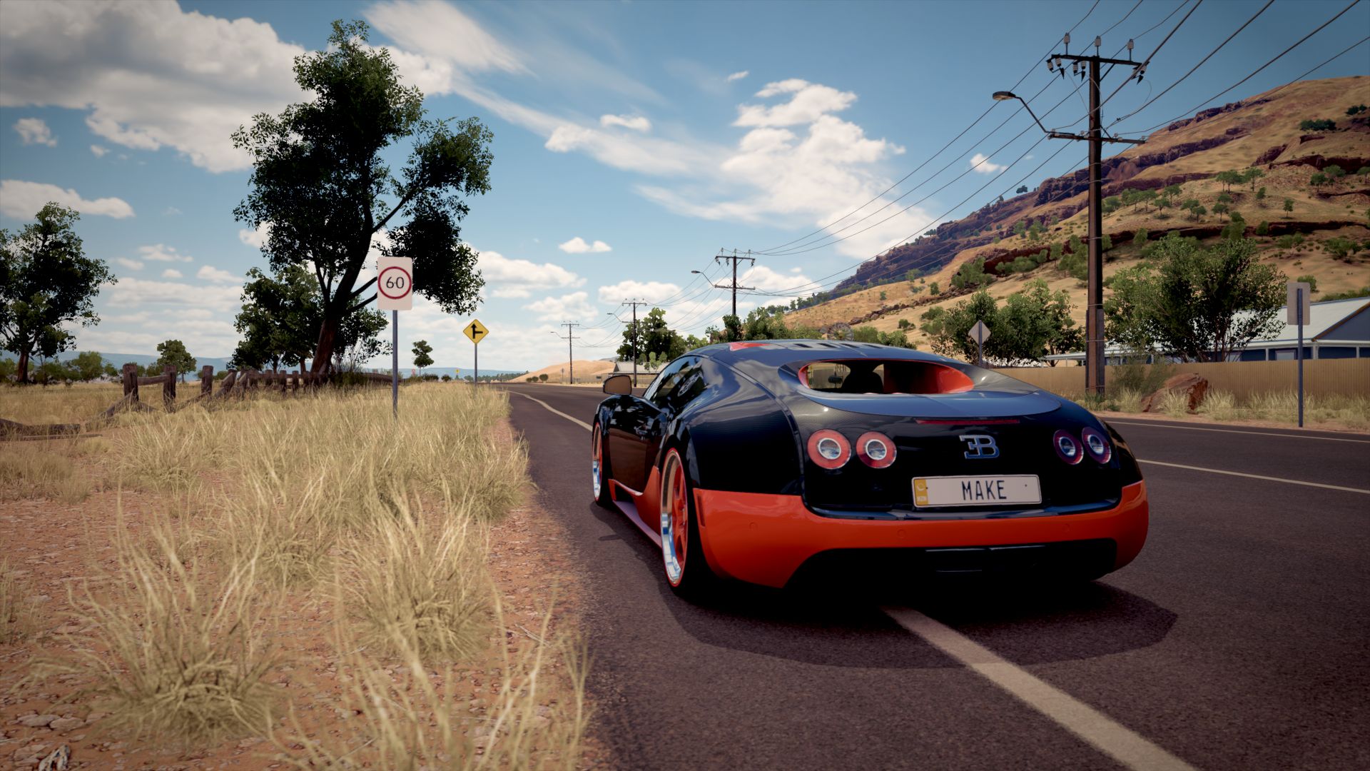Download mobile wallpaper Road, Car, Supercar, Bugatti Veyron, Racing, Video Game, Forza Horizon 3, Forza for free.