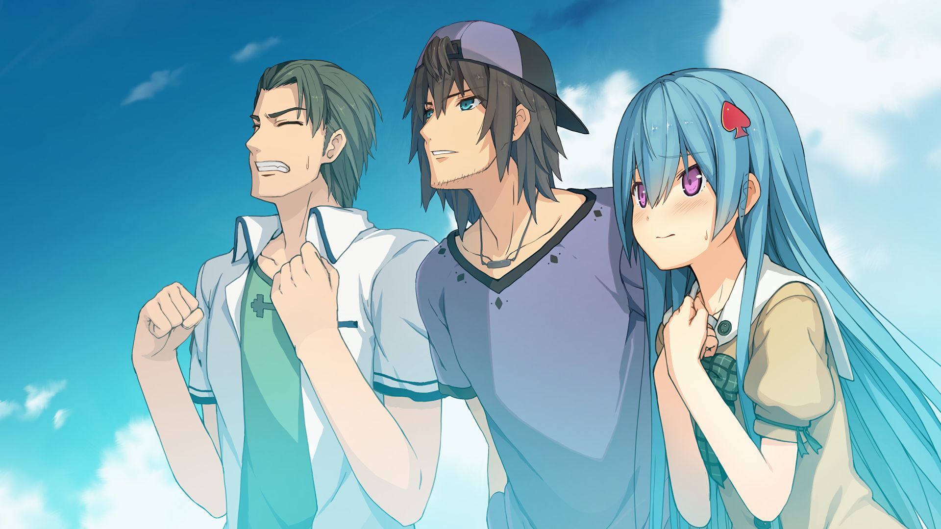 Download mobile wallpaper Anime, Aokana: Four Rhythm Across The Blue for free.