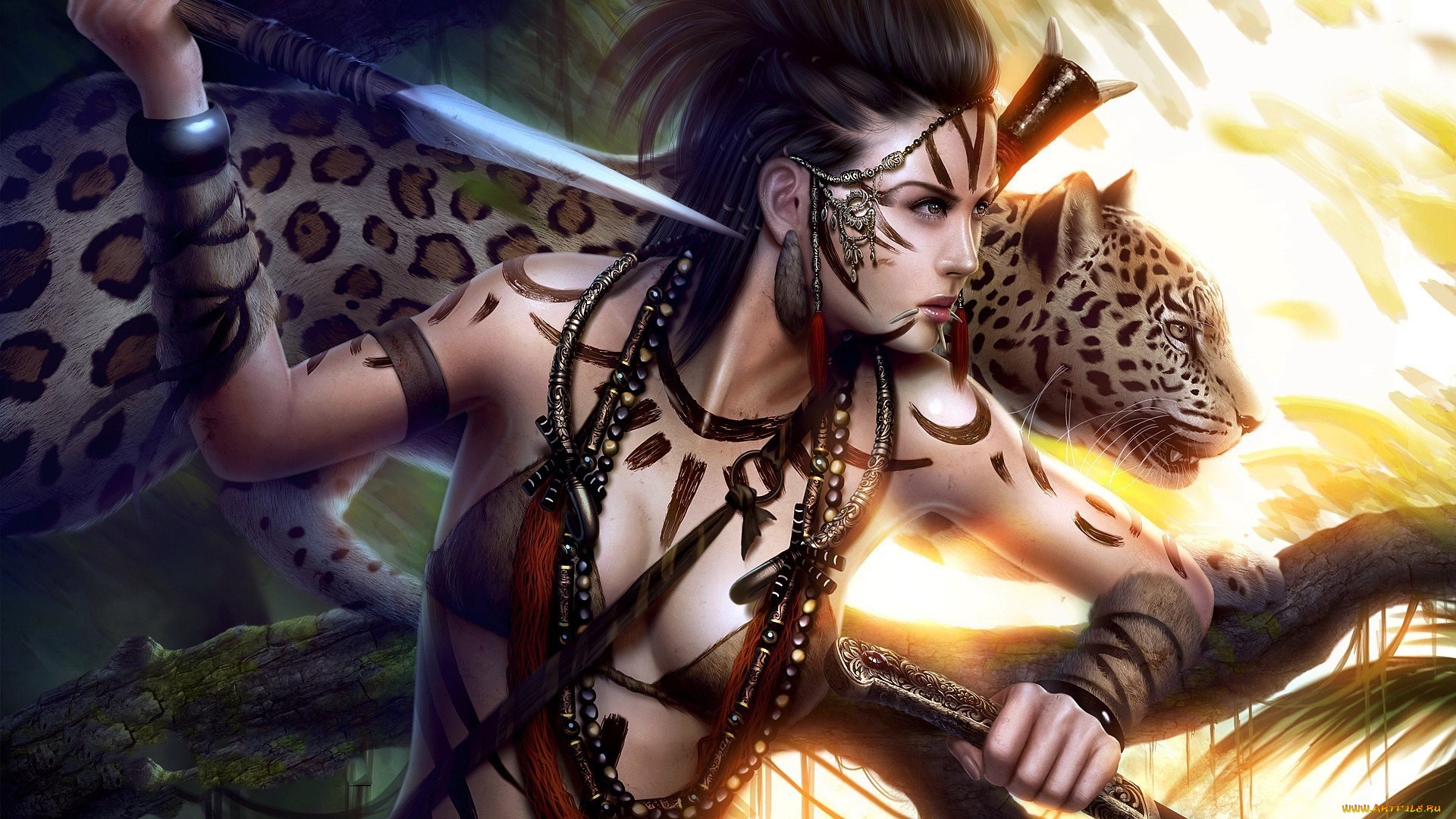 Free download wallpaper Fantasy, Women Warrior on your PC desktop