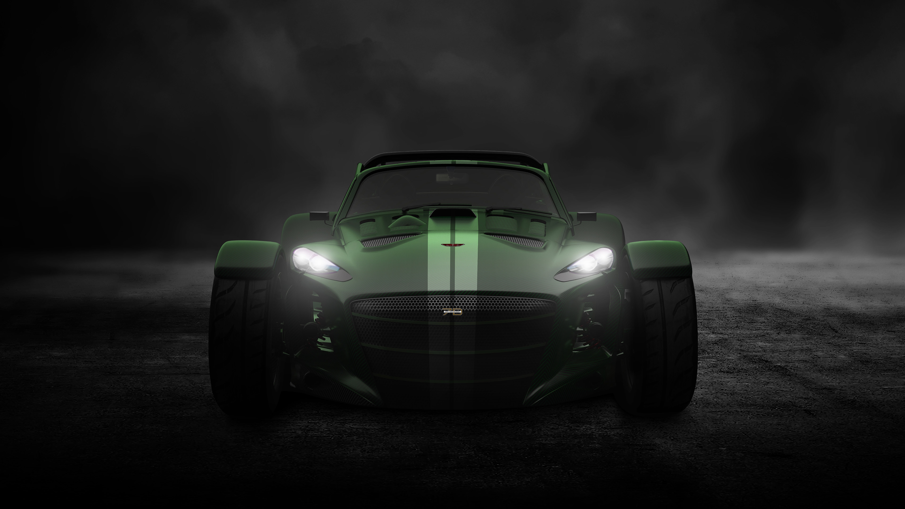 Free download wallpaper Car, Supercar, Vehicles, Green Car, Donkervoort D8 Gto Jd70 on your PC desktop