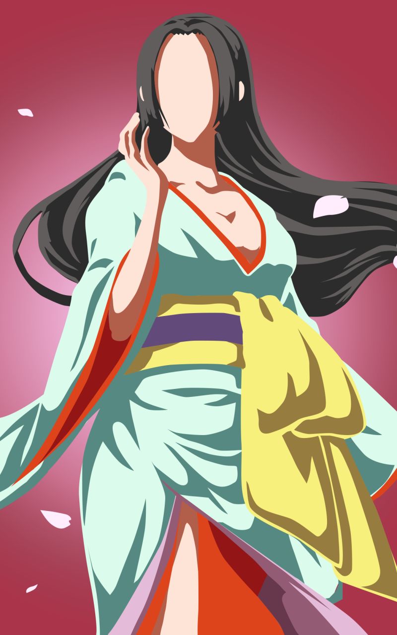Download mobile wallpaper Anime, Minimalist, One Piece, Boa Hancock for free.