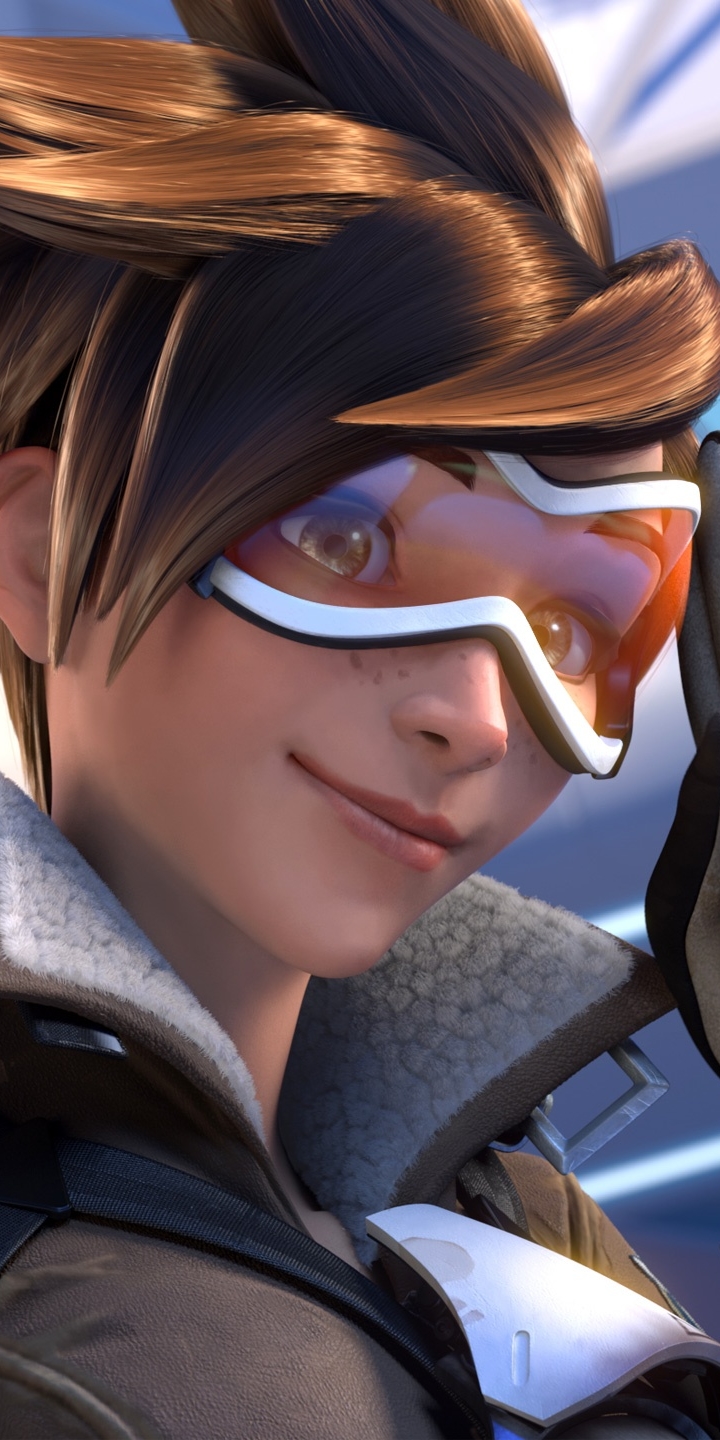 Descarga gratuita de fondo de pantalla para móvil de Overwatch, Videojuego, Trazador (Supervisión).