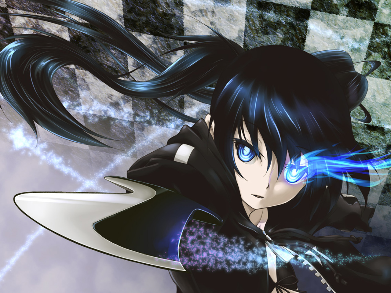 Free download wallpaper Anime, Black Rock Shooter on your PC desktop