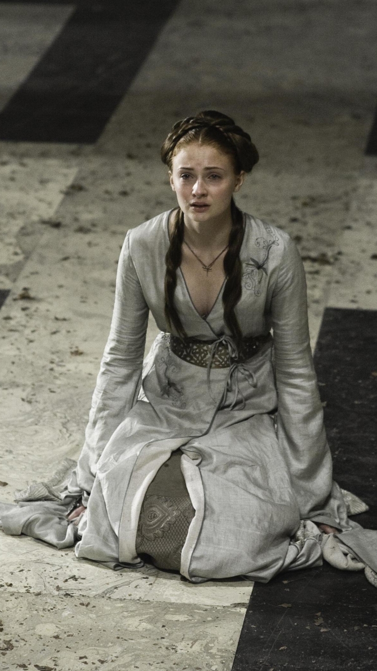 Baixar papel de parede para celular de Programa De Tv, A Guerra Dos Tronos, Sansa Stark, Sophie Turner gratuito.