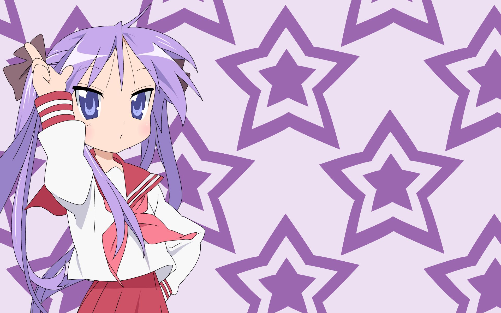 Laden Sie das Animes, Raki Suta: Lucky Star, Kagami Hiiragi-Bild kostenlos auf Ihren PC-Desktop herunter