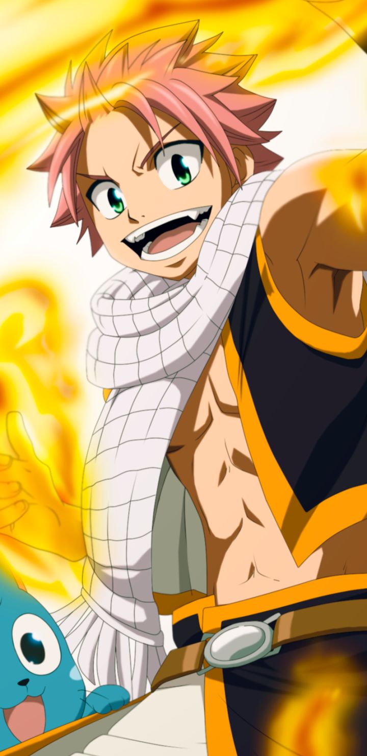 Handy-Wallpaper Animes, Fairy Tail, Natsu Dragneel kostenlos herunterladen.