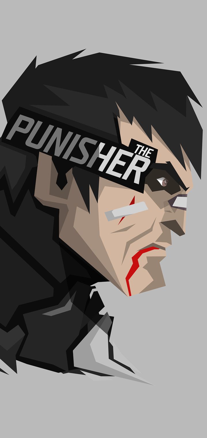 Téléchargez des papiers peints mobile Bande Dessinées, The Punisher gratuitement.