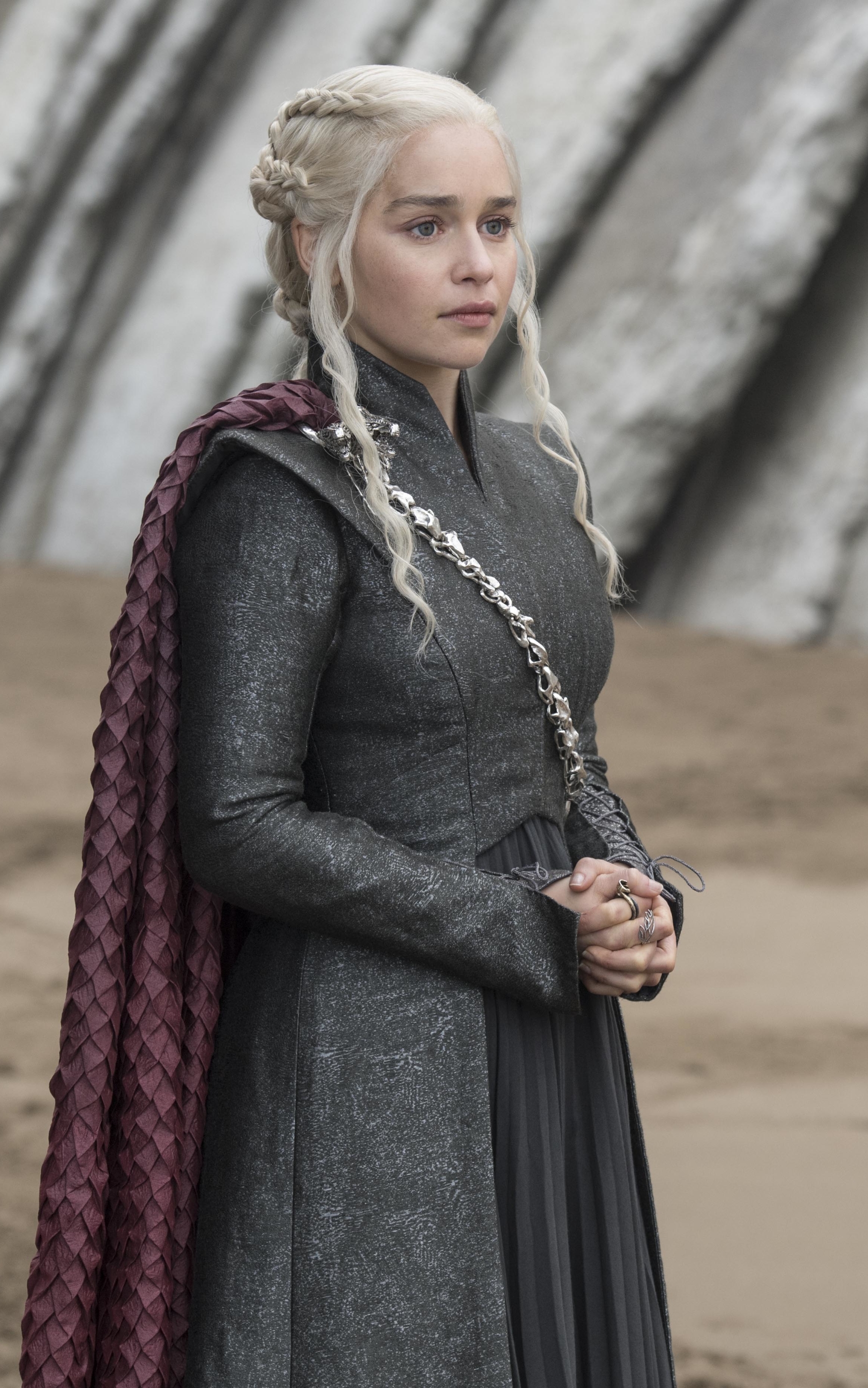 Baixar papel de parede para celular de Programa De Tv, A Guerra Dos Tronos, Daenerys Targaryen, Emilia Clarke gratuito.