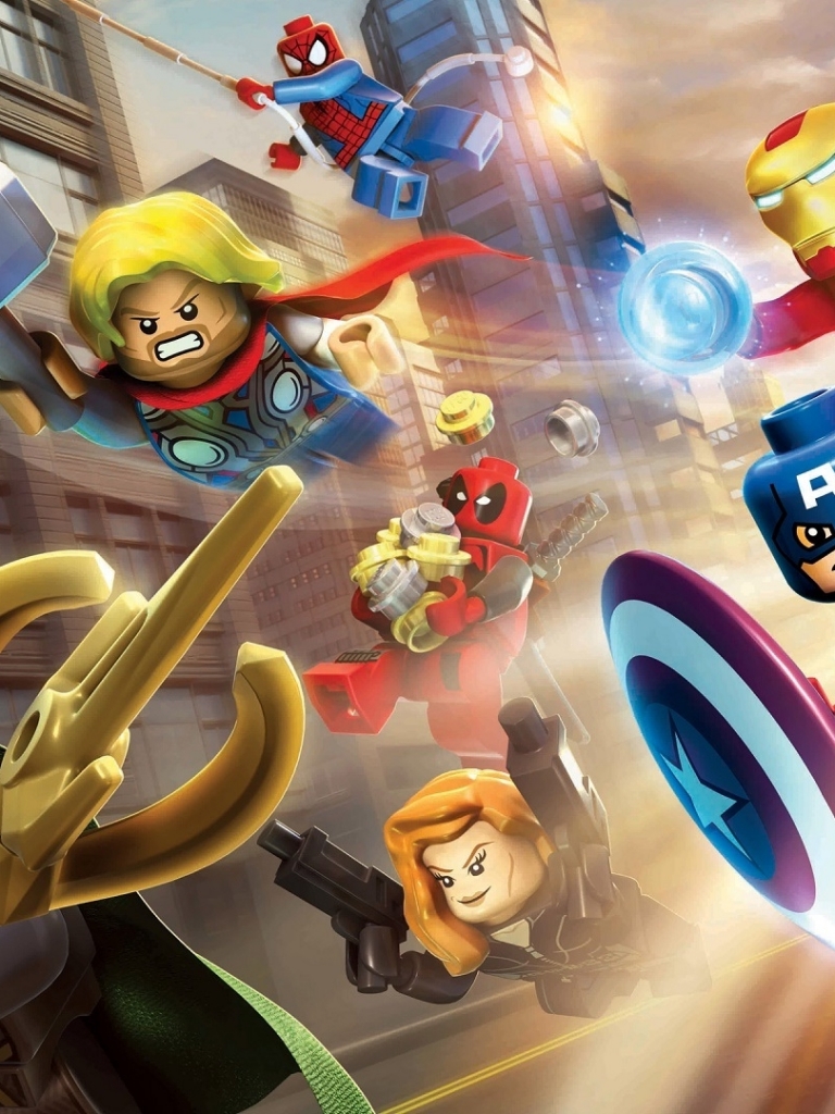 Descarga gratuita de fondo de pantalla para móvil de Lego, Videojuego, Lego Marvel Superhéroes.