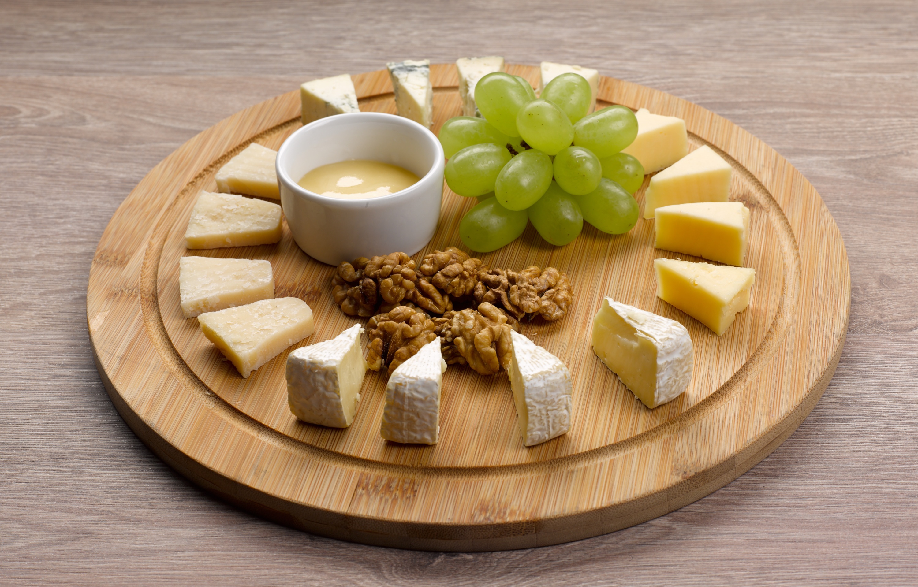 Download mobile wallpaper Food, Cheese, Grapes, Still Life for free.