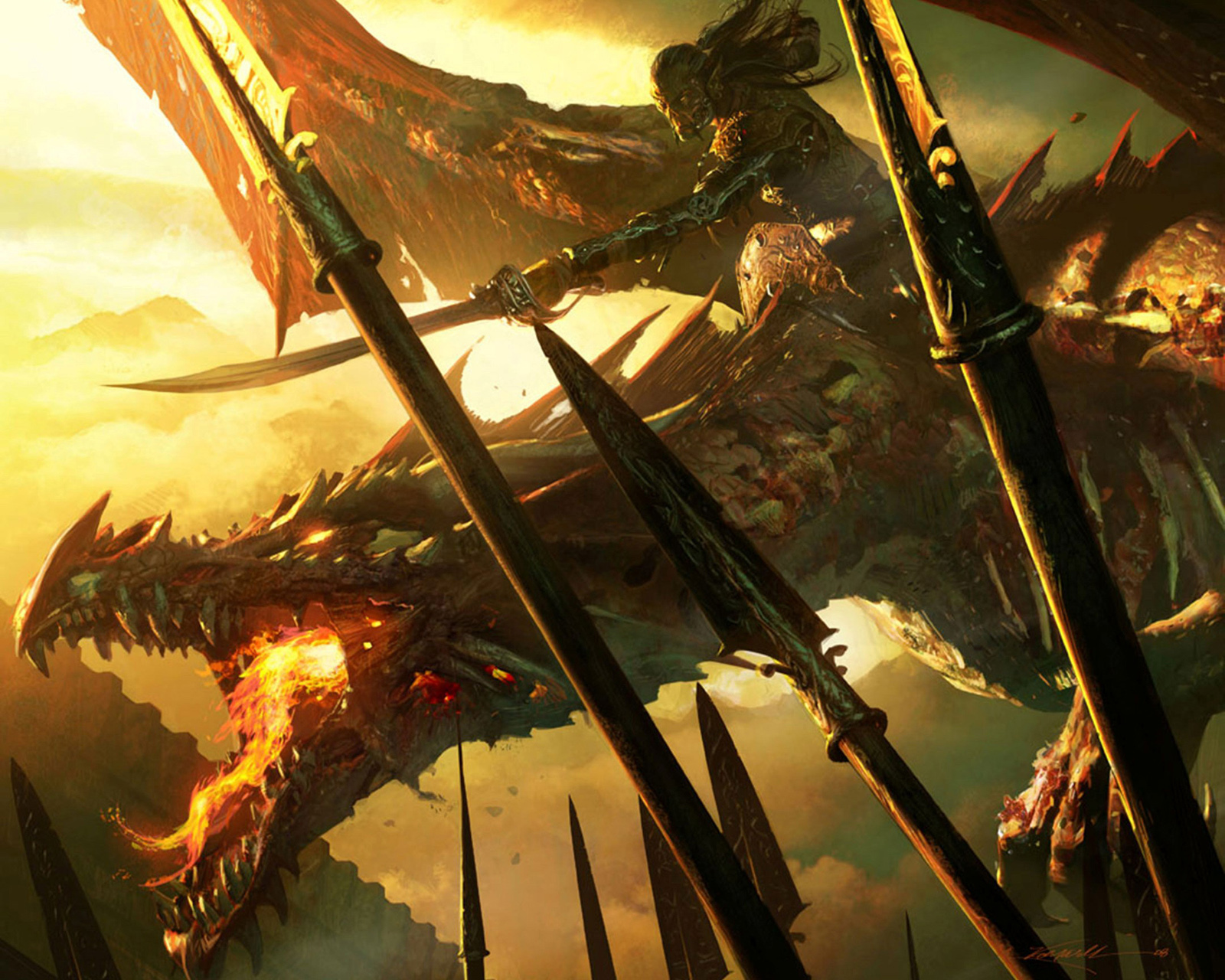 Download mobile wallpaper Fantasy, Dragon for free.