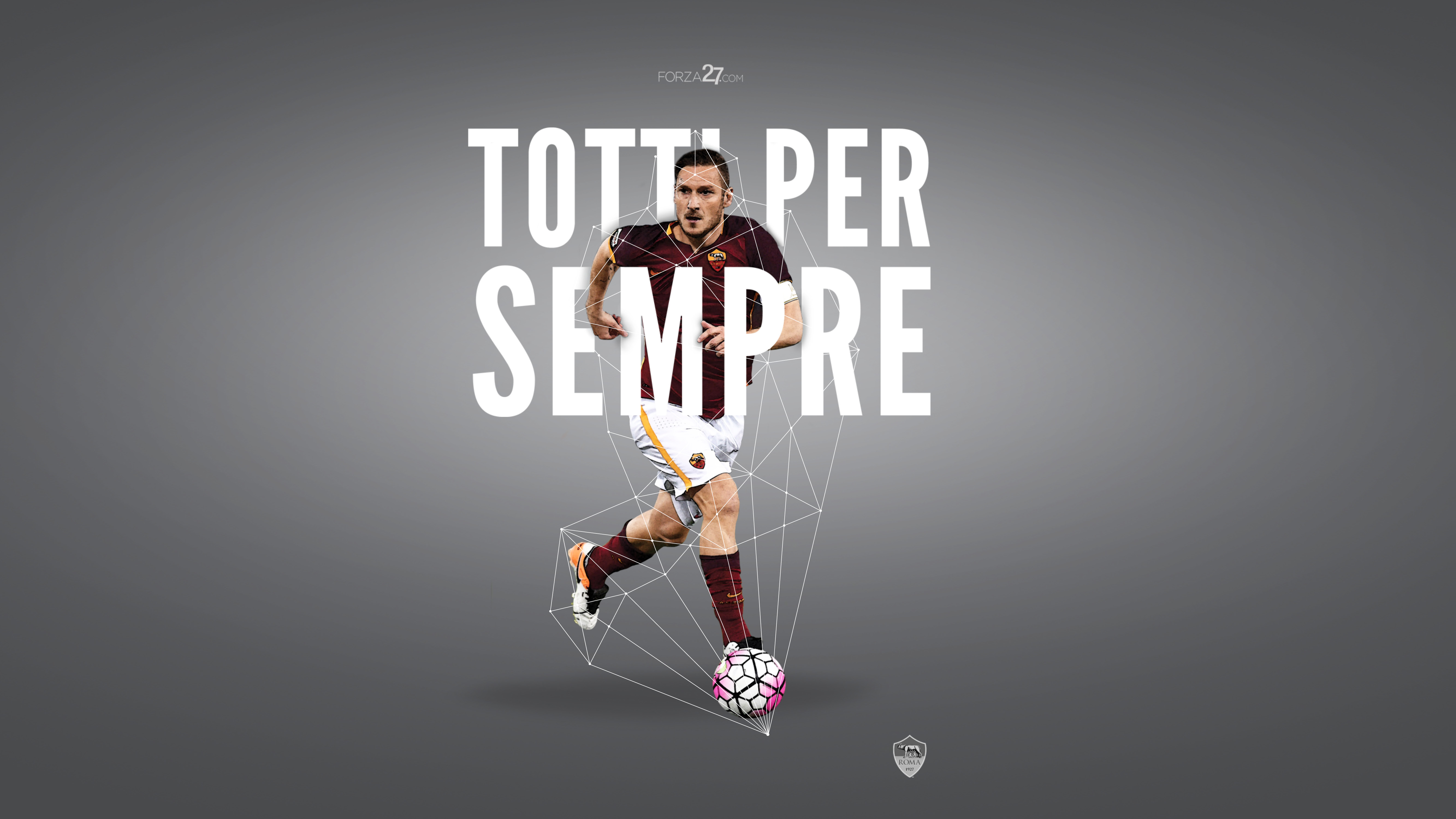 Baixe gratuitamente a imagem Esportes, Francesco Totti, Como Roma na área de trabalho do seu PC
