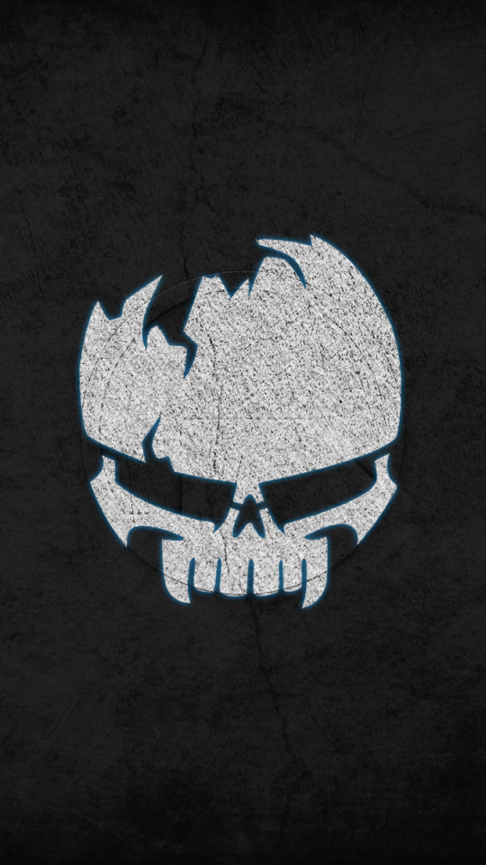 Download mobile wallpaper Dark, Skull for free.