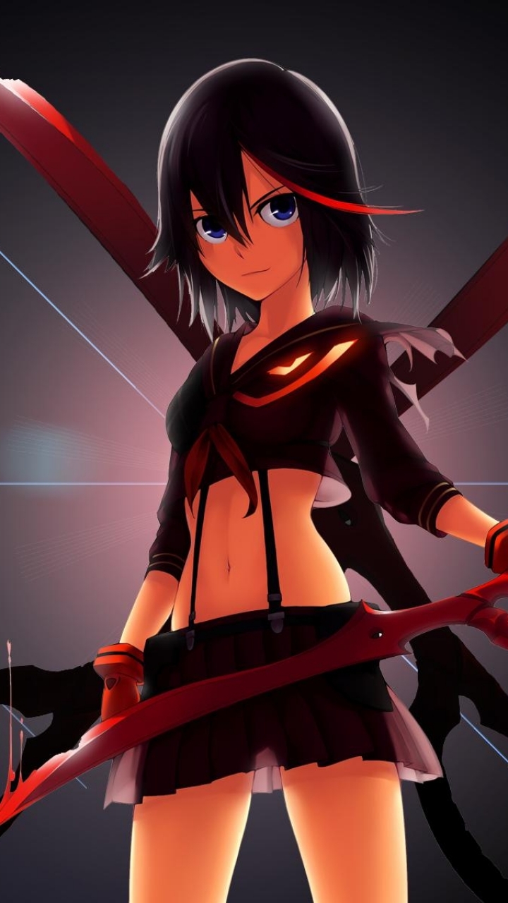 Handy-Wallpaper Animes, Kiru Ra Kiru: Kill La Kill kostenlos herunterladen.