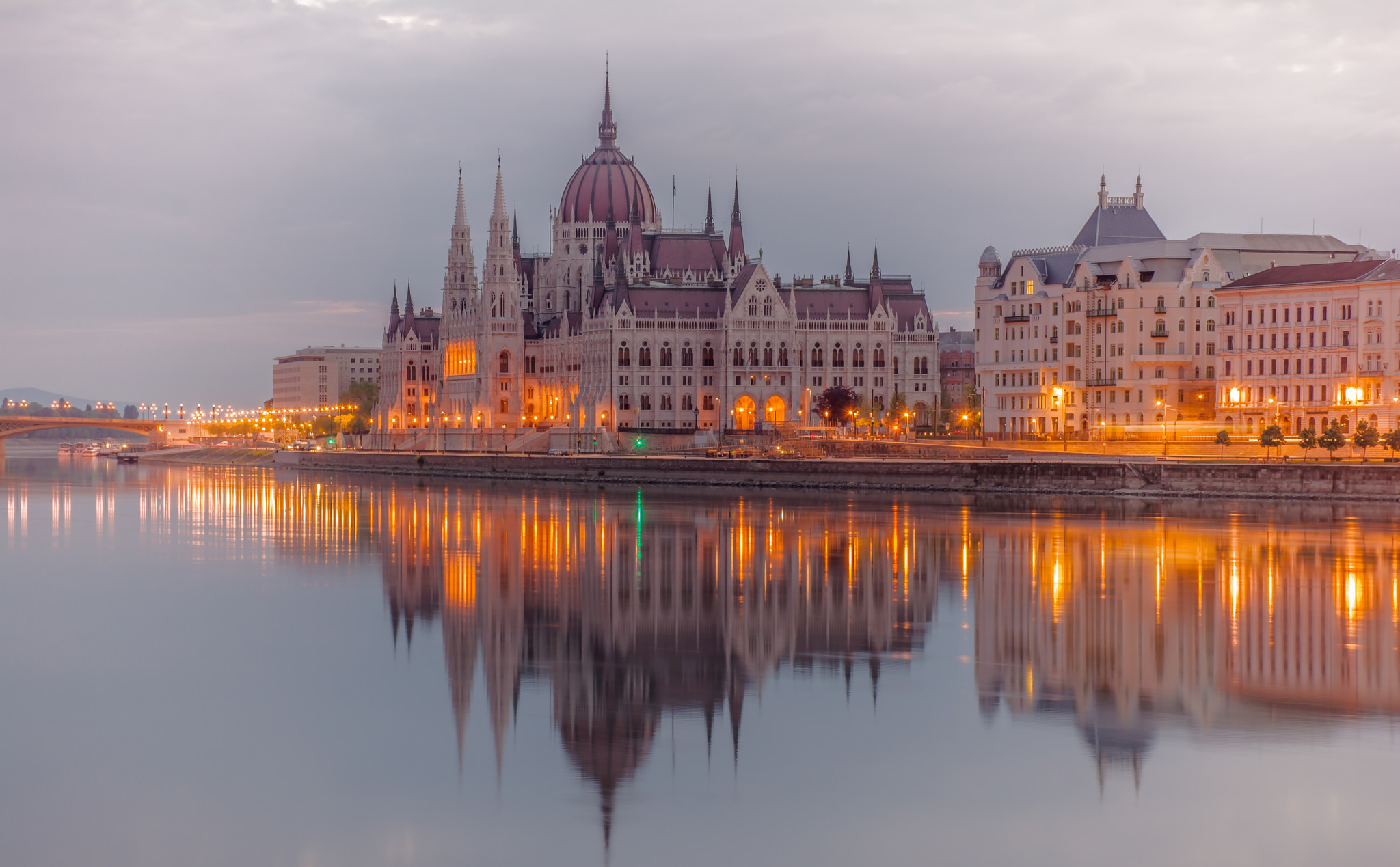 man made, hungarian parliament building, architecture, budapest, building, danube, hungary, monument, reflection, river, monuments